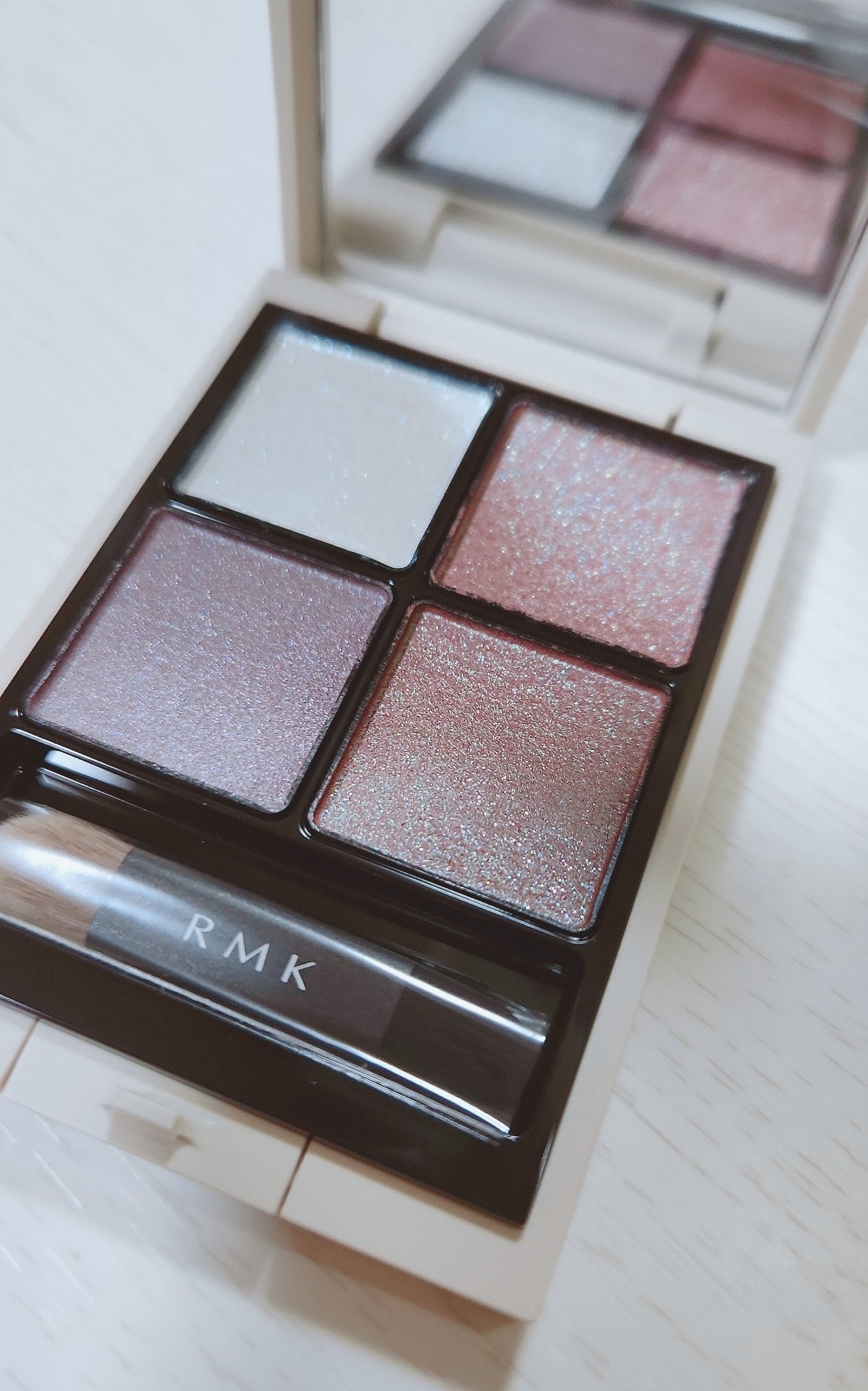 RMK シンクロマティック アイシャドウパレット/RMK/アイシャドウパレットを使ったクチコミ(4枚目)