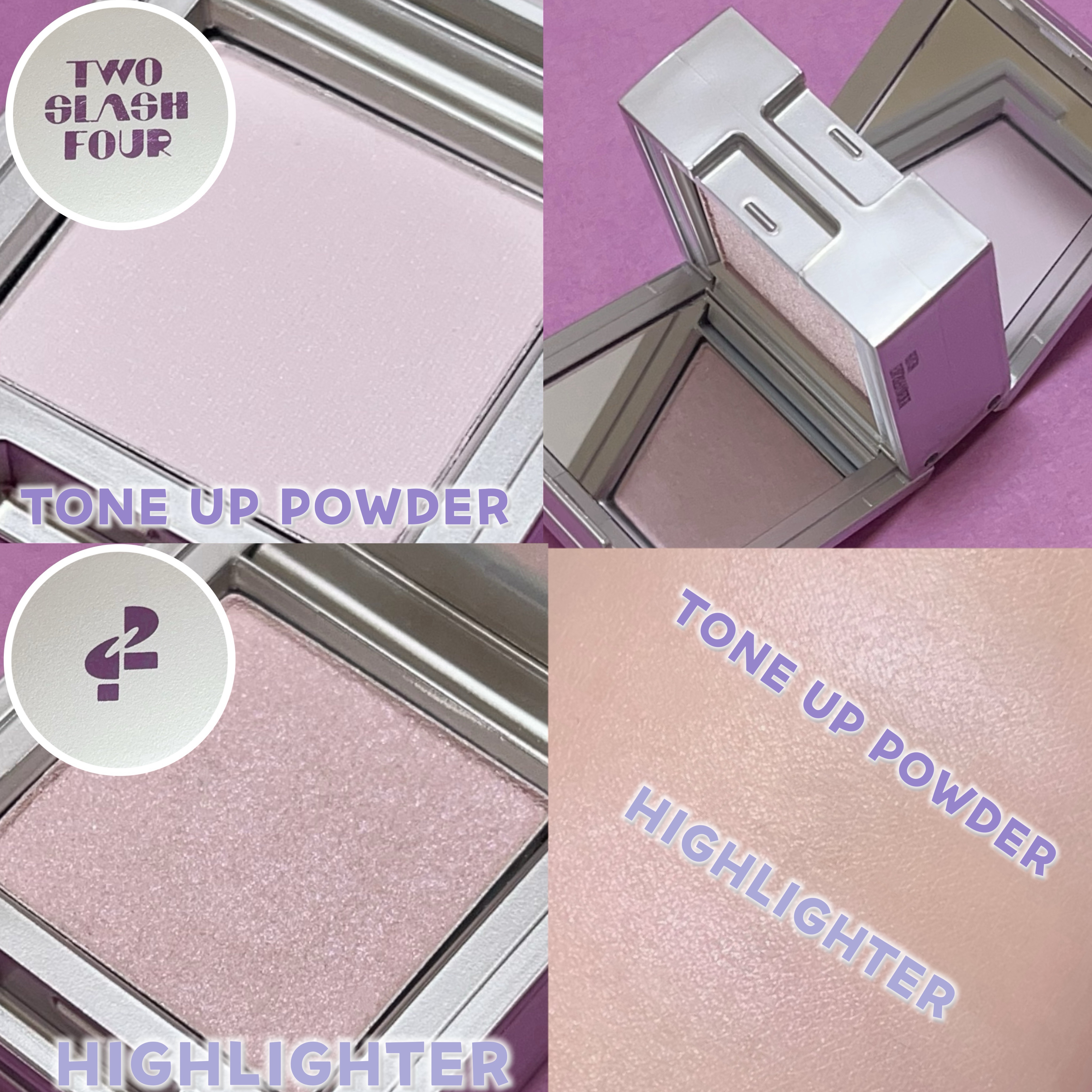 ストロビングフェイスキューブ/TWO SLASH FOUR/ハイライトを使ったクチコミ（3枚目）