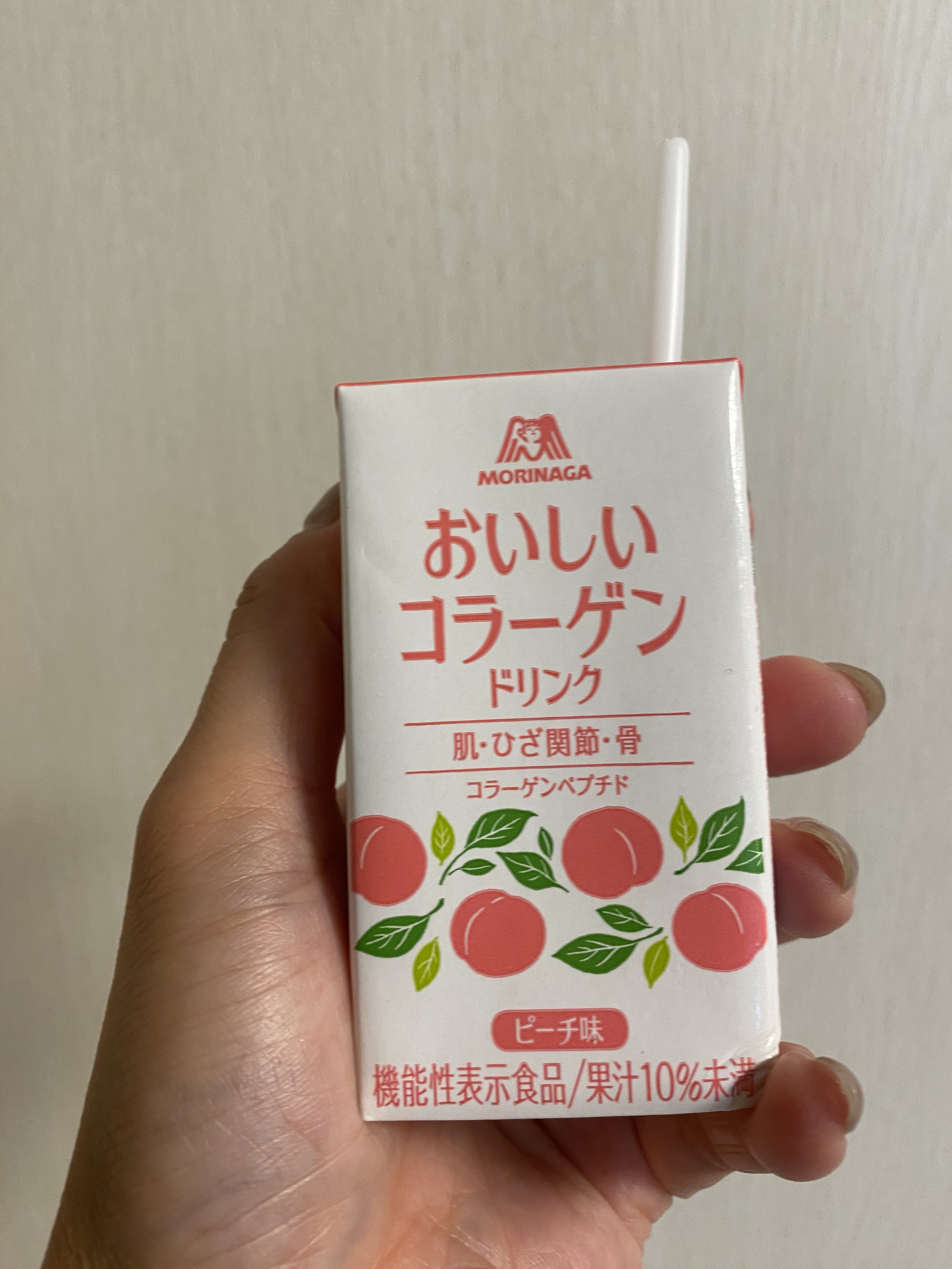 おいしいコラーゲンドリンク/森永製菓/美容ドリンクを使ったクチコミ（1枚目）