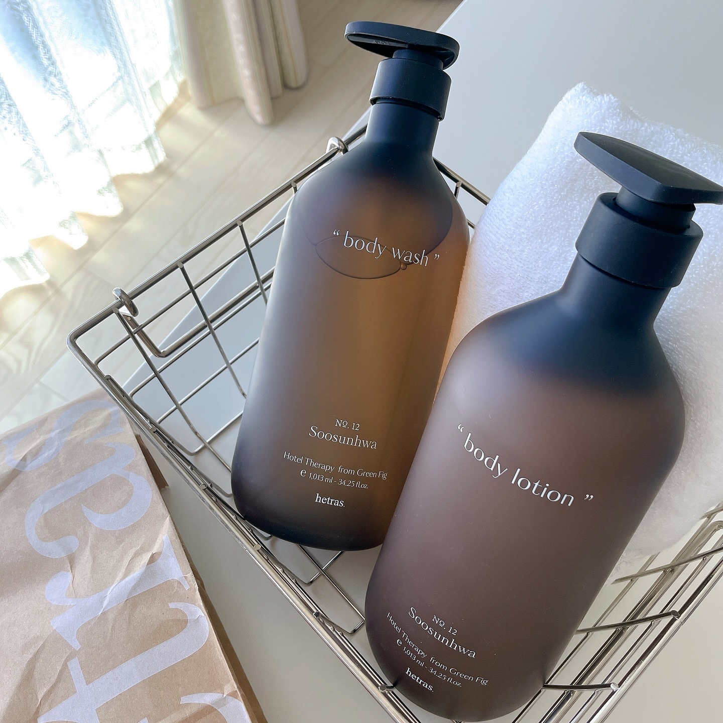 ヘトラス　ボディーローション/hetras/その他スキンケアを使ったクチコミ（1枚目）