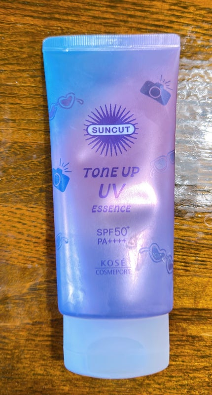 サンカットR トーンアップUV エッセンス/サンカット®/日焼け止めローションを使ったクチコミ(1枚目)