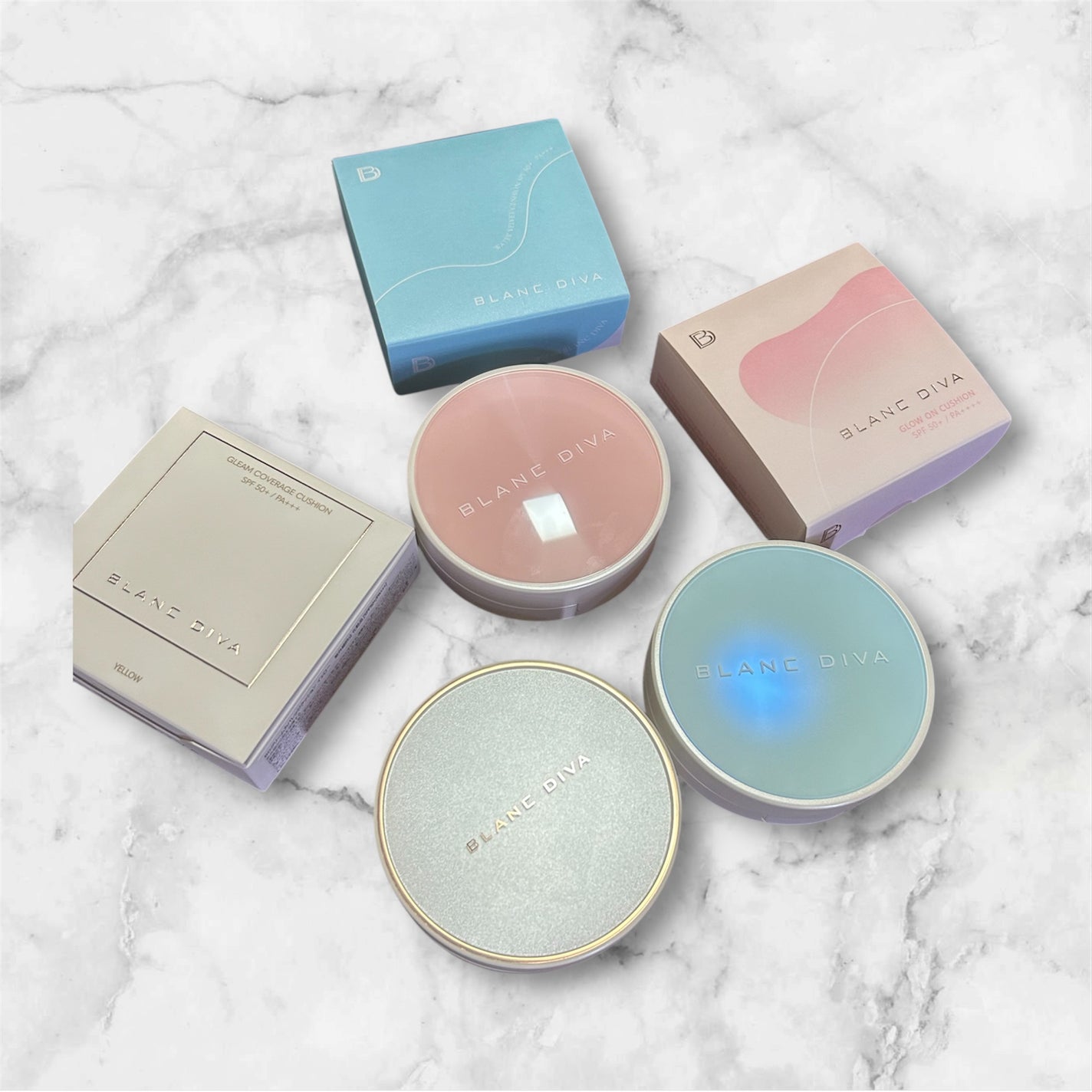 GLEAM COVERAGE CUSHION/BLANC DIVA/クッションファンデーションを使ったクチコミ(2枚目)