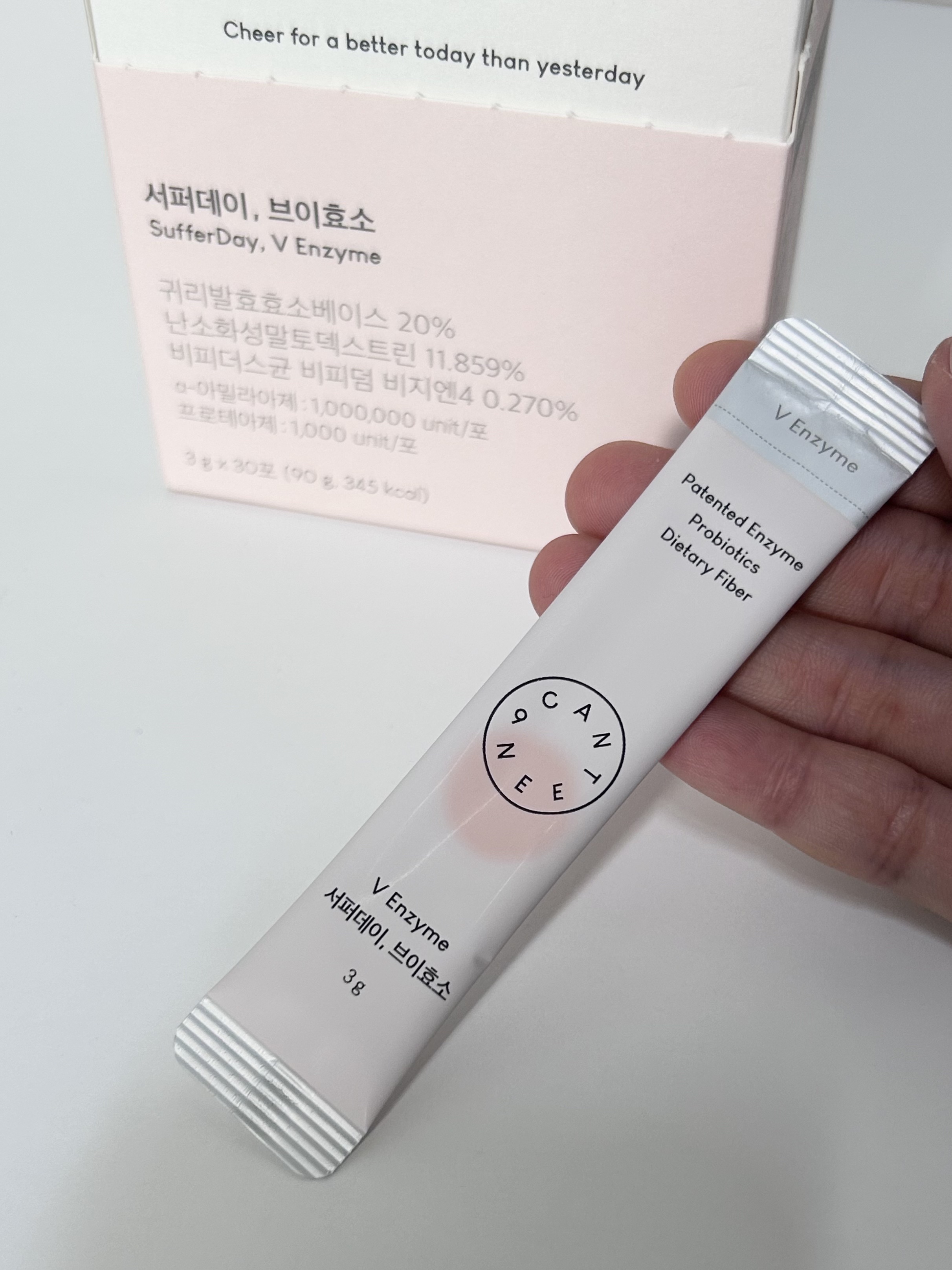 サファーデイ V酵素/canteen9/ボディサプリメントを使ったクチコミ（2枚目）