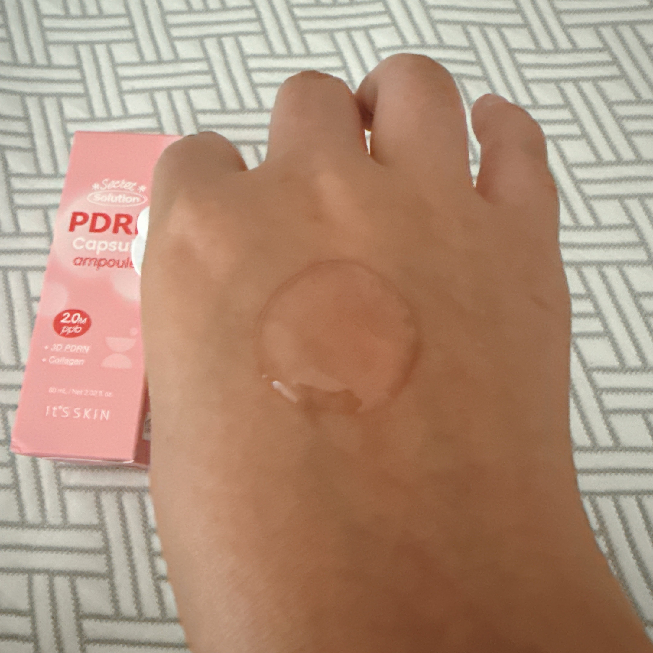 シークレットソリューションPDRNカプセルアンプル/It's skin/美容液を使ったクチコミ（3枚目）