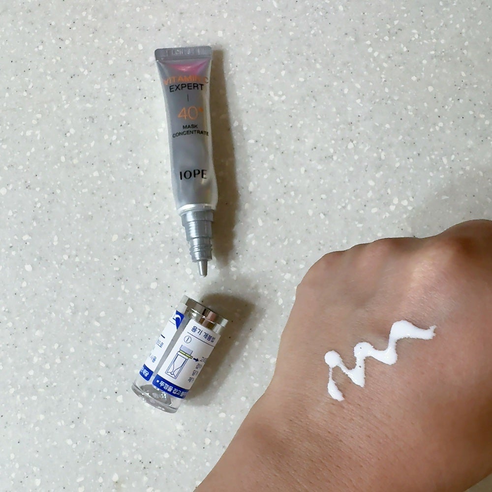 ビタミンC エキスパート40% マスクコンセントレート/IOPE/フェイスクリームを使ったクチコミ(4枚目)