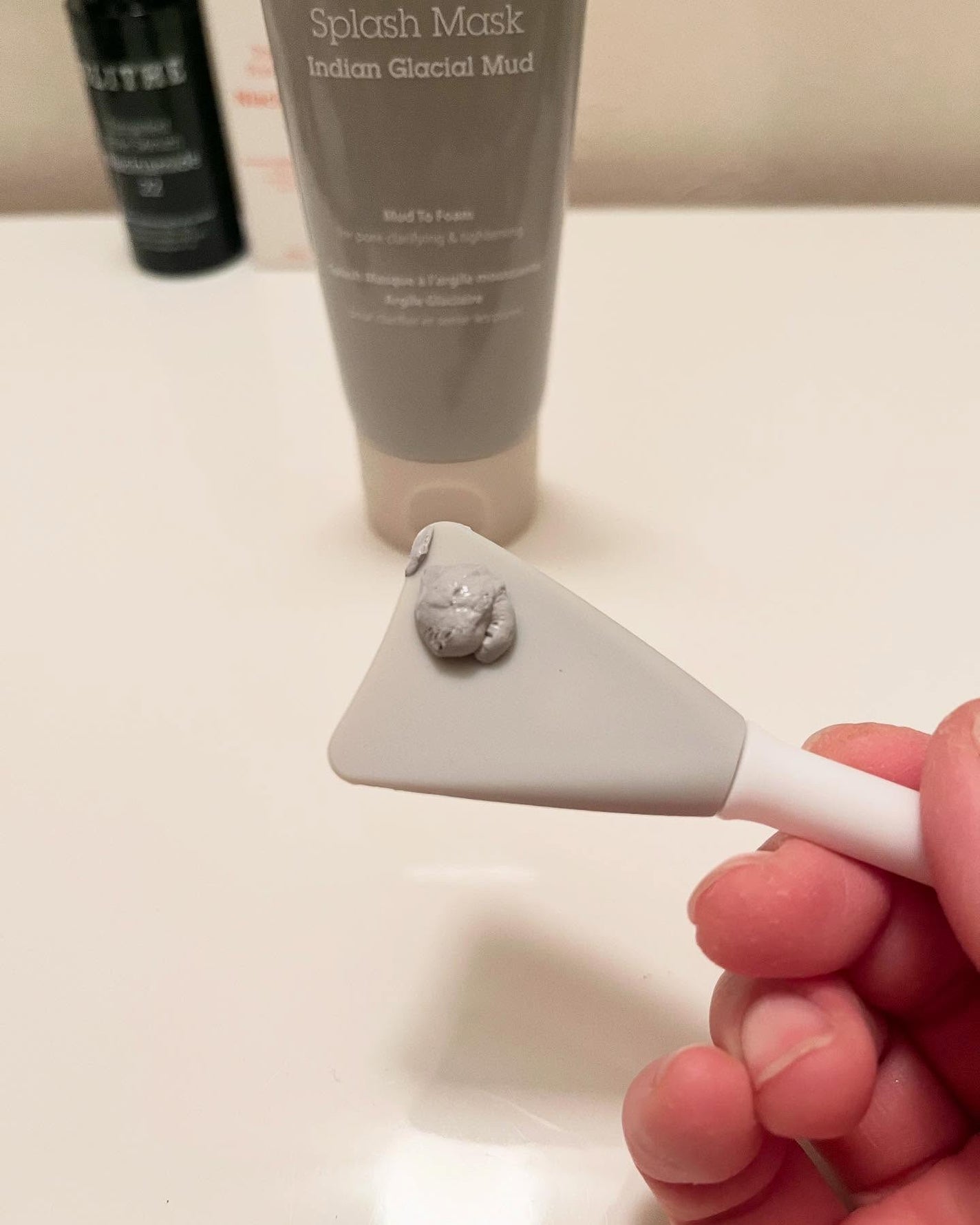 Bubbling Splash Mask Indian Glacial Mud/BLITHE/洗顔フォームを使ったクチコミ(2枚目)