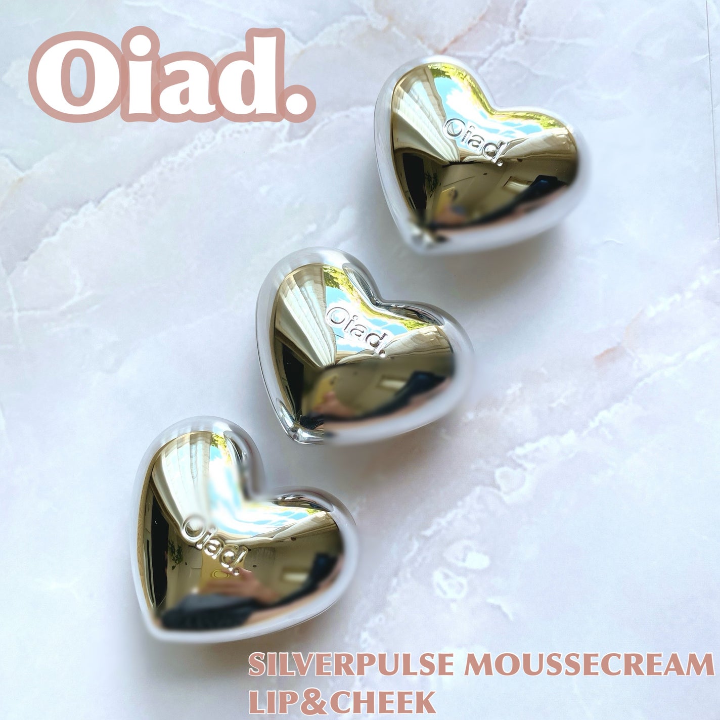 シルバーパース ムースクリーム リップ&チーク/oiad/ジェル・クリームチークを使ったクチコミ(1枚目)