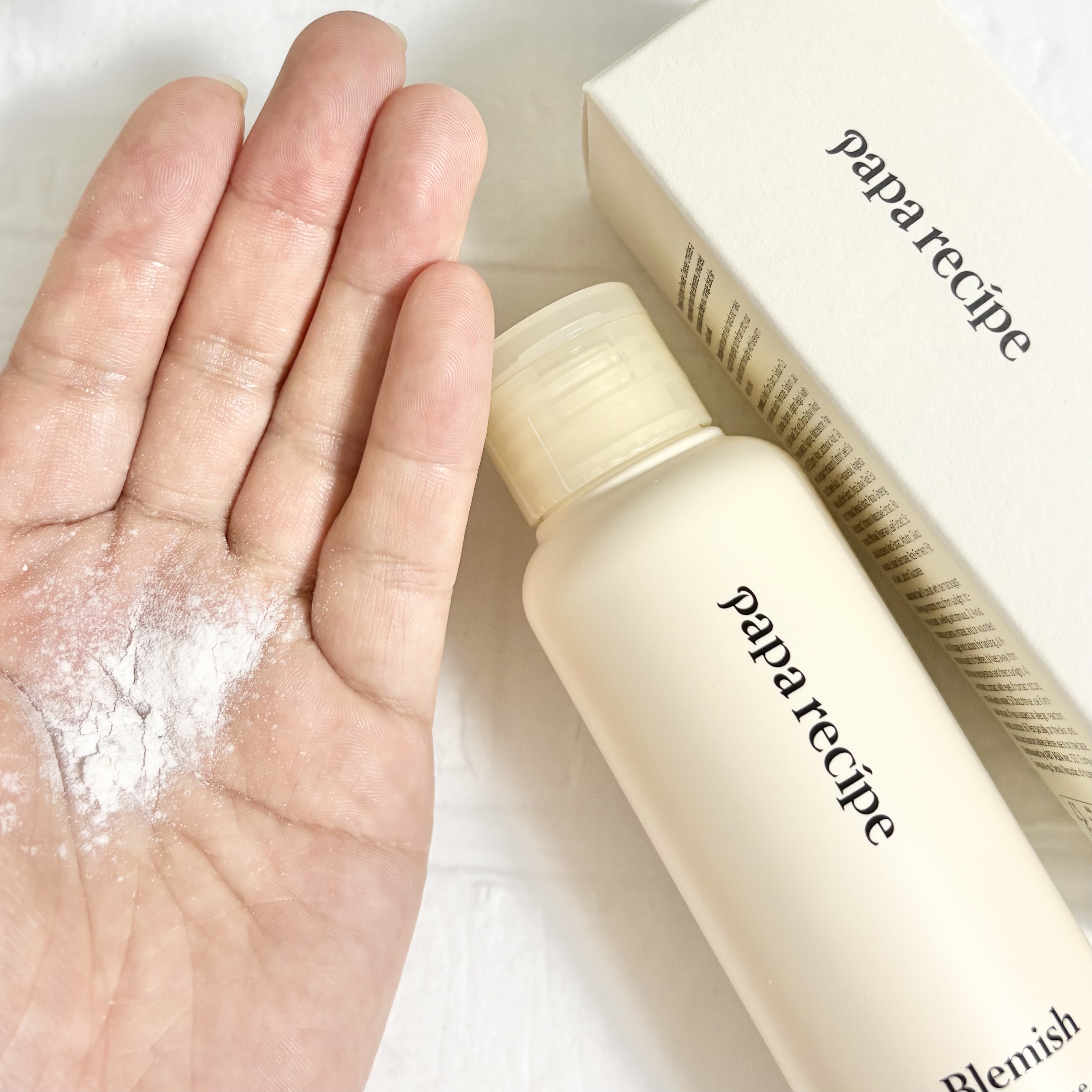 ブレミッシュ 酵素 洗顔パウダー/PAPA RECIPE/洗顔パウダーを使ったクチコミ（2枚目）