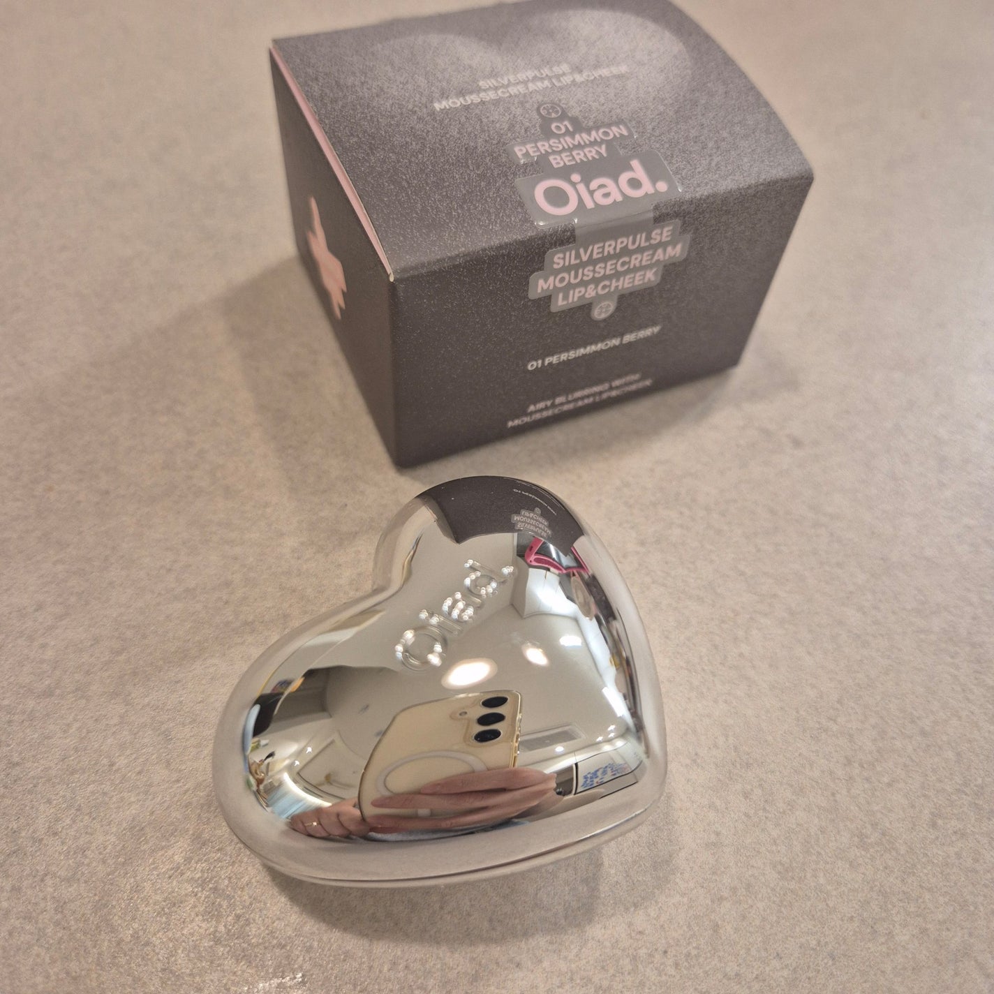 シルバーパース ムースクリーム リップ&チーク/oiad/ジェル・クリームチークを使ったクチコミ(1枚目)