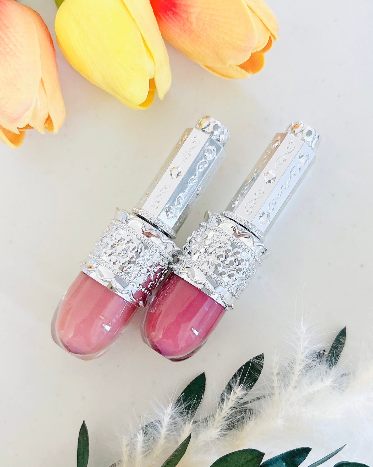 リップラッカー ブルーミングガーランド/JILL STUART/口紅を使ったクチコミ(5枚目)