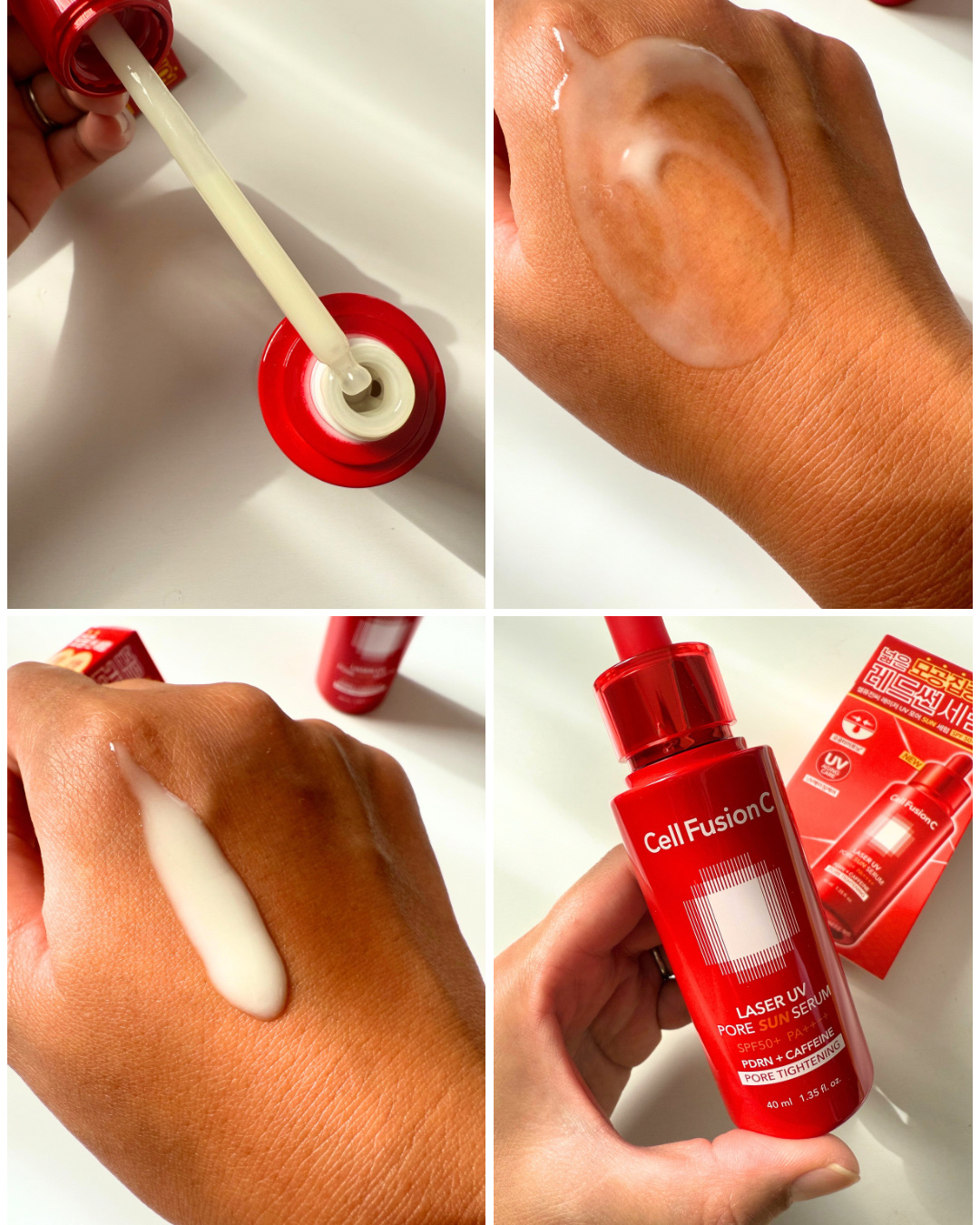 Cell Fusion C レーザーUVポアサンセラム/Cell Fusion C(セルフュージョンシー)/日焼け止めローションを使ったクチコミ（2枚目）