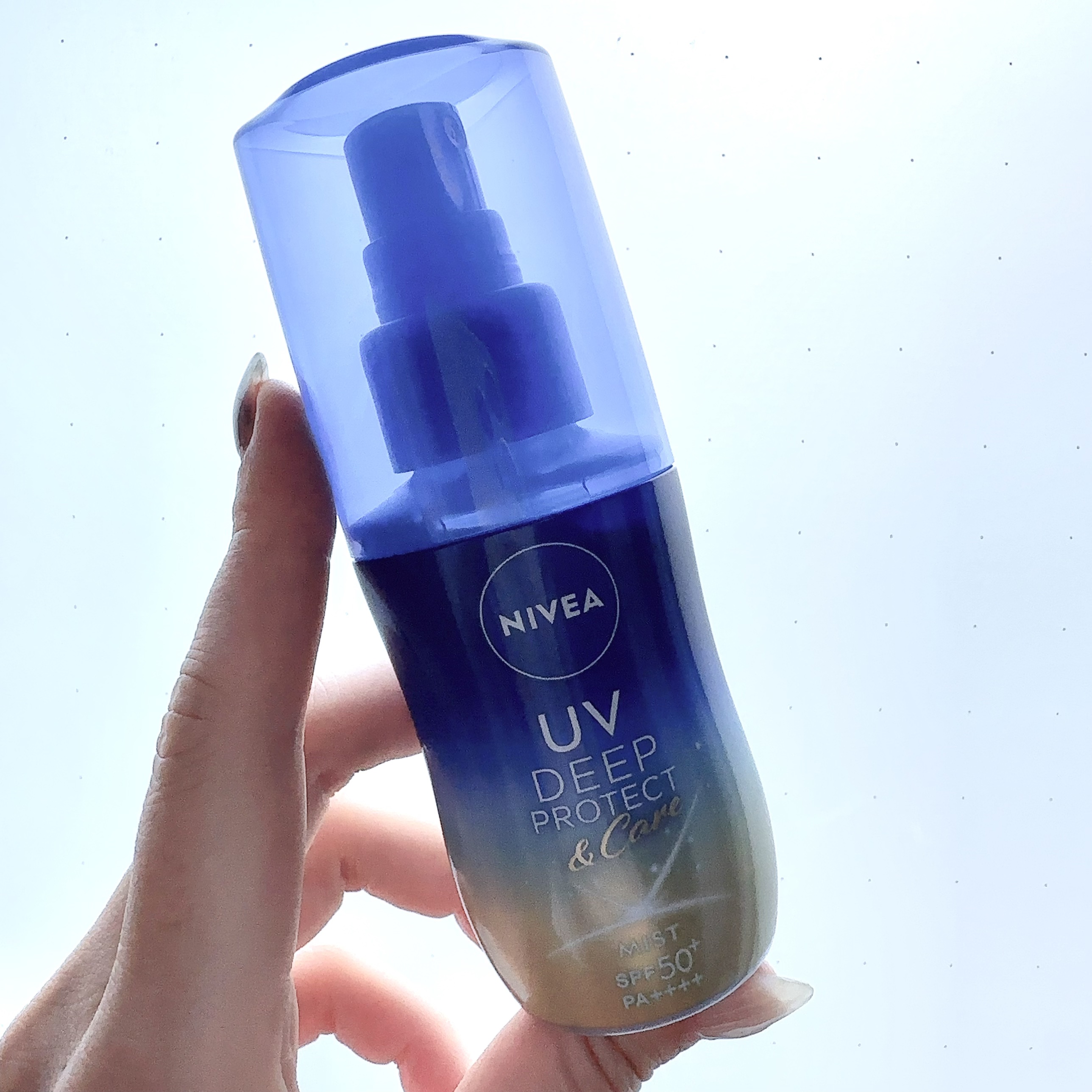 ニベアUV ディーププロテクト＆ケア ミルクミスト/ニベア/日焼け止めミスト・スプレーを使ったクチコミ（1枚目）