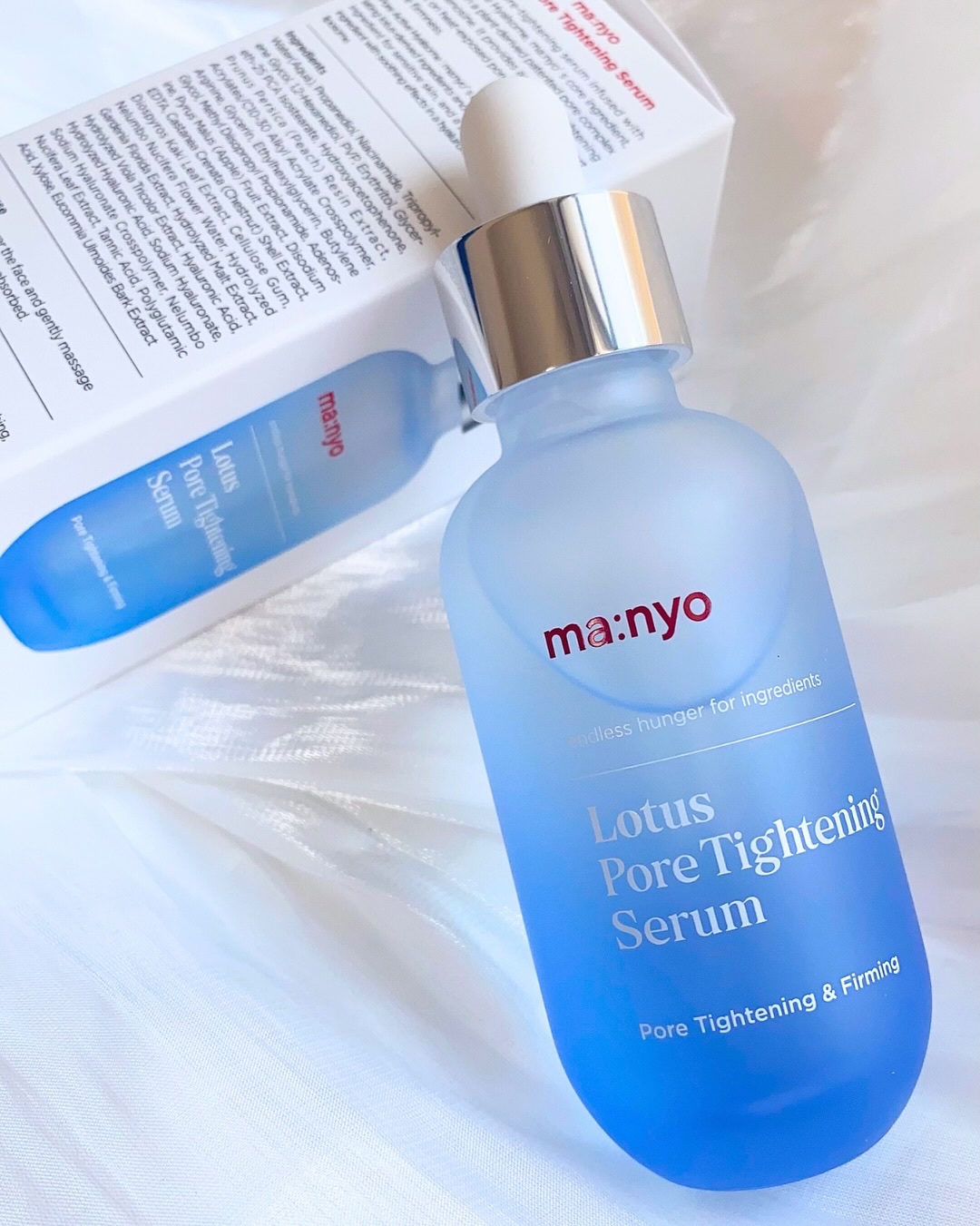 ロータスポアタイトニングセラム/manyo/美容液を使ったクチコミ（1枚目）