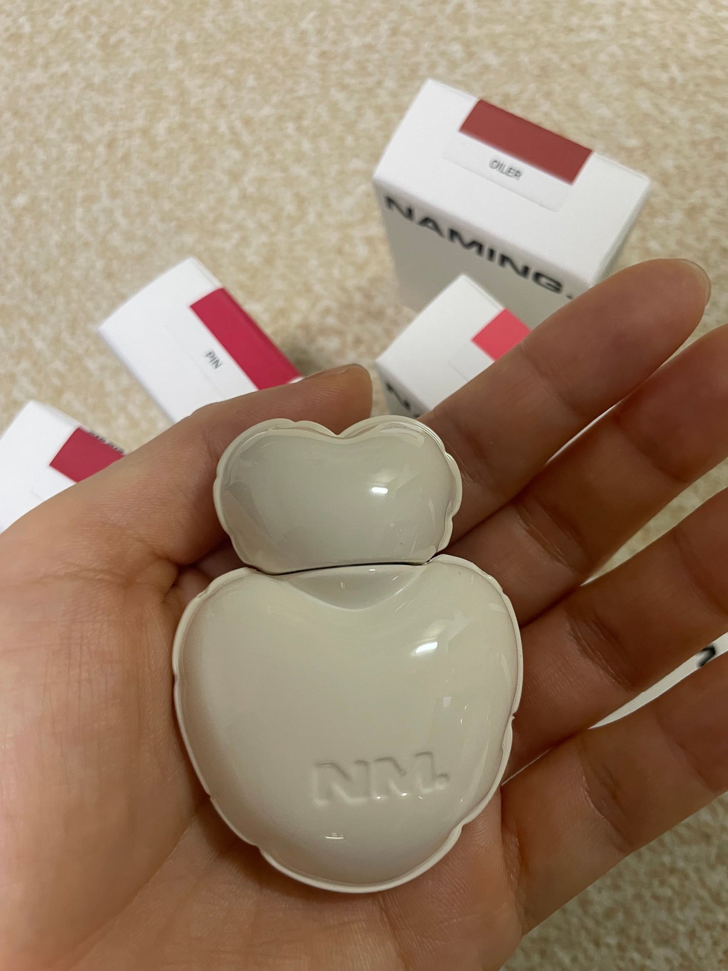 ネーミング グロウ ハートリップティント/NAMING./リップティントを使ったクチコミ(2枚目)