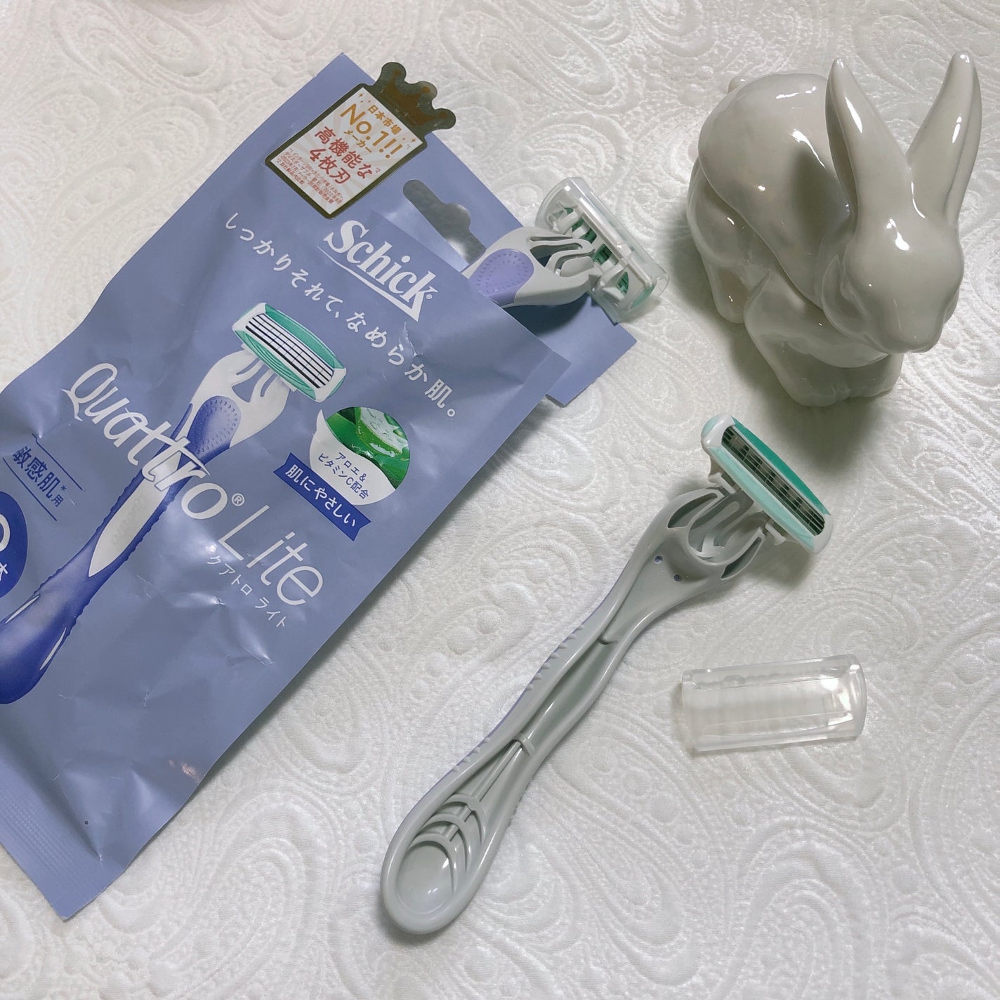 クアトロライト 敏感肌用 (2本入)/シック/シェーバーを使ったクチコミ(1枚目)
