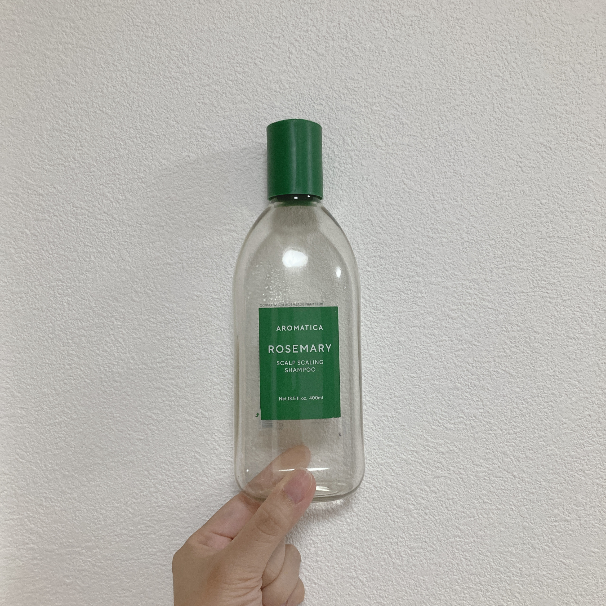 ローズマリースカルプスケーリングシャンプー/AROMATICA/市販シャンプーを使ったクチコミ（1枚目）