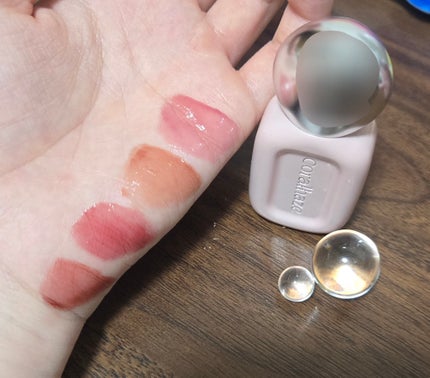 デュー ドロップ ティント/Coralhaze/リップティントを使ったクチコミ(2枚目)