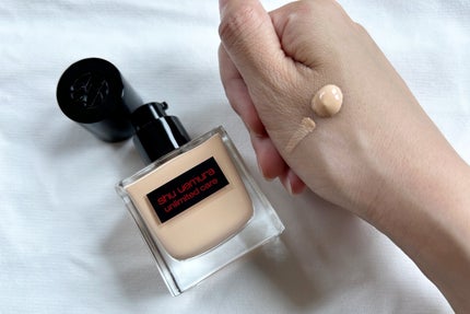 アンリミテッド ケア ツヤ セラム ファンデーション/shu uemura/リキッドファンデーションを使ったクチコミ(1枚目)