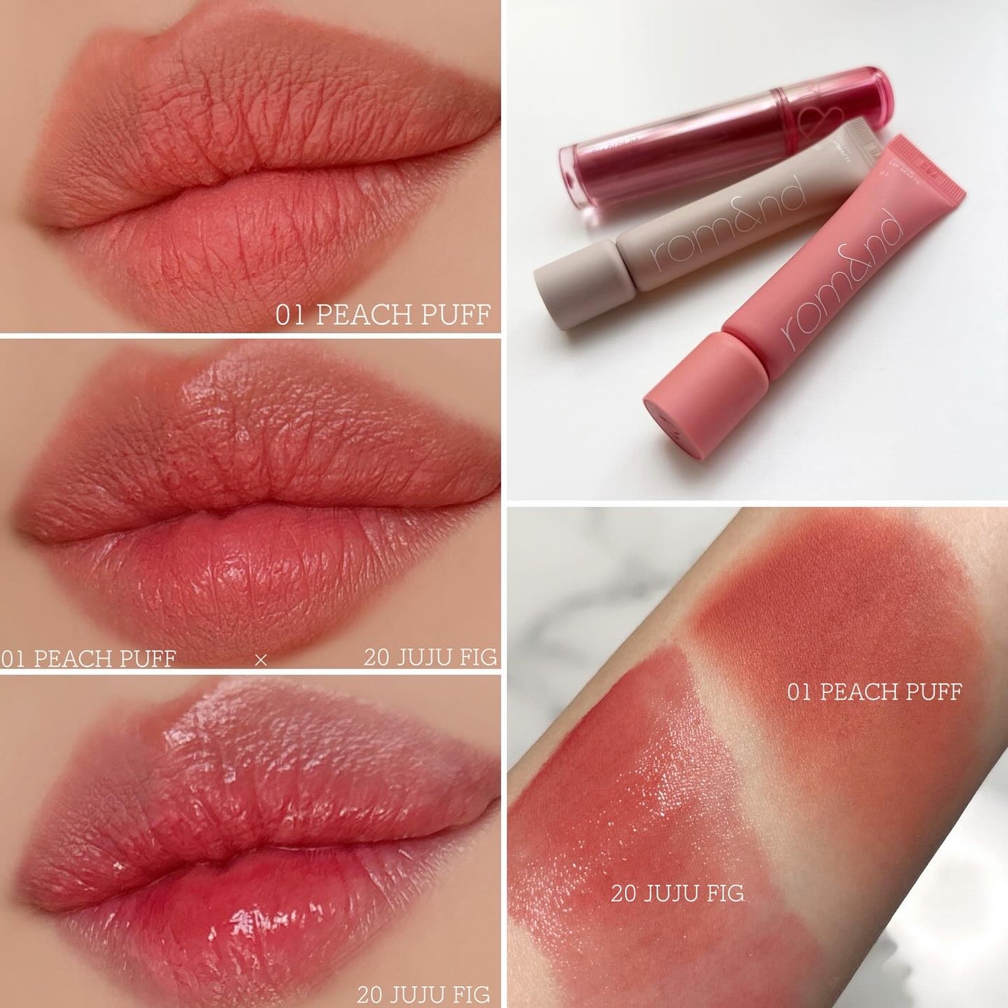 ザ ジューシーラスティングティント/rom&nd/リップティントを使ったクチコミ(2枚目)