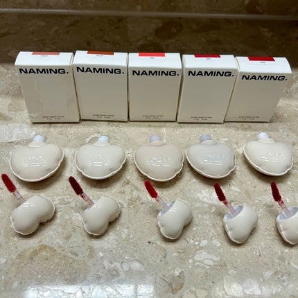 ネーミング グロウ ハートリップティント/NAMING./リップティントを使ったクチコミ(2枚目)