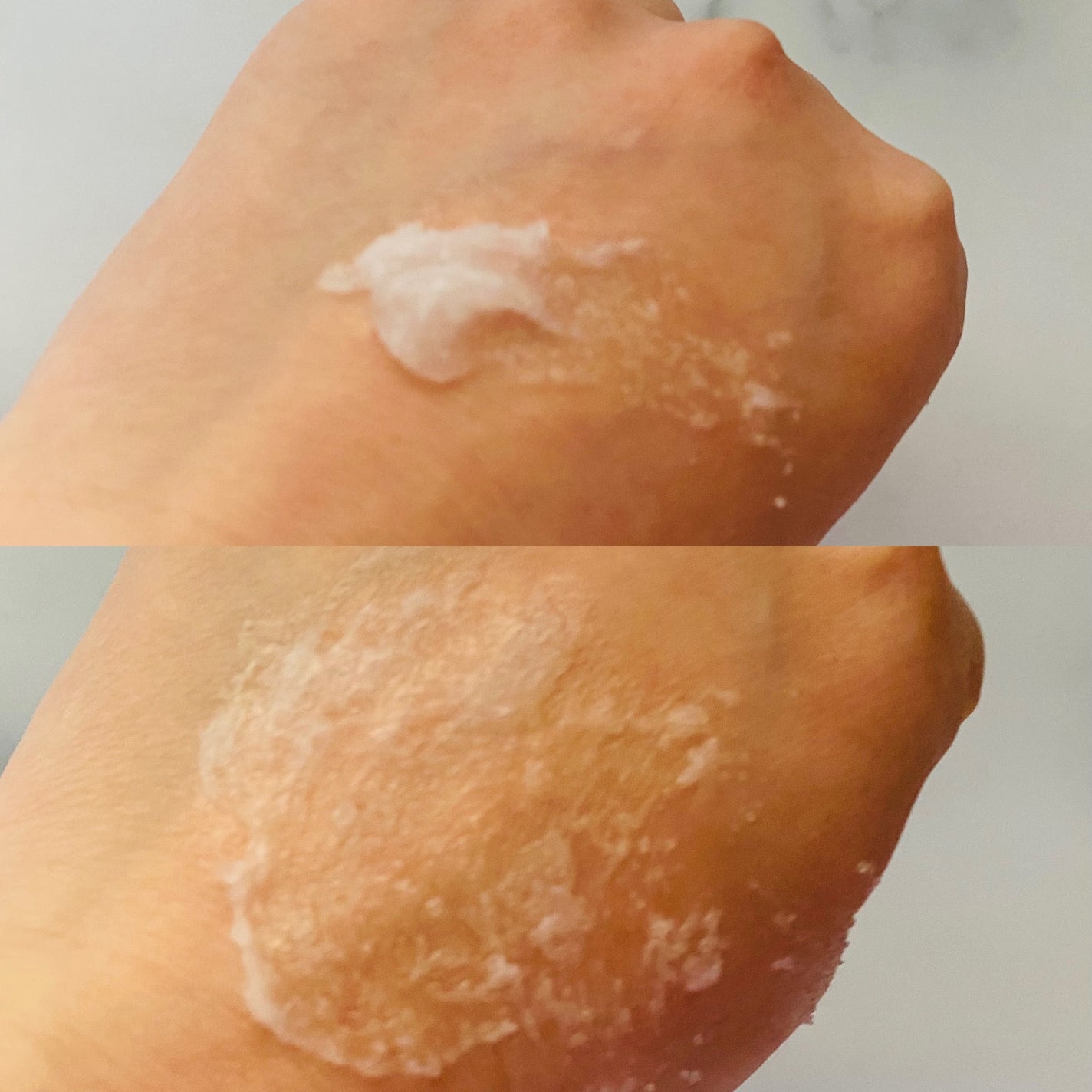 ティーツリー クリア&バランシング ヘアスクラブ/THE BODY SHOP/市販シャンプーを使ったクチコミ(2枚目)