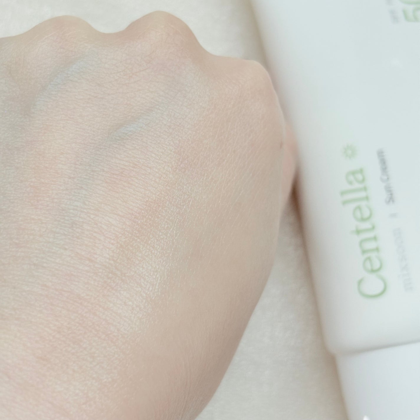 ツボクサ サンクリーム/mixsoon/日焼け止めクリームを使ったクチコミ(4枚目)