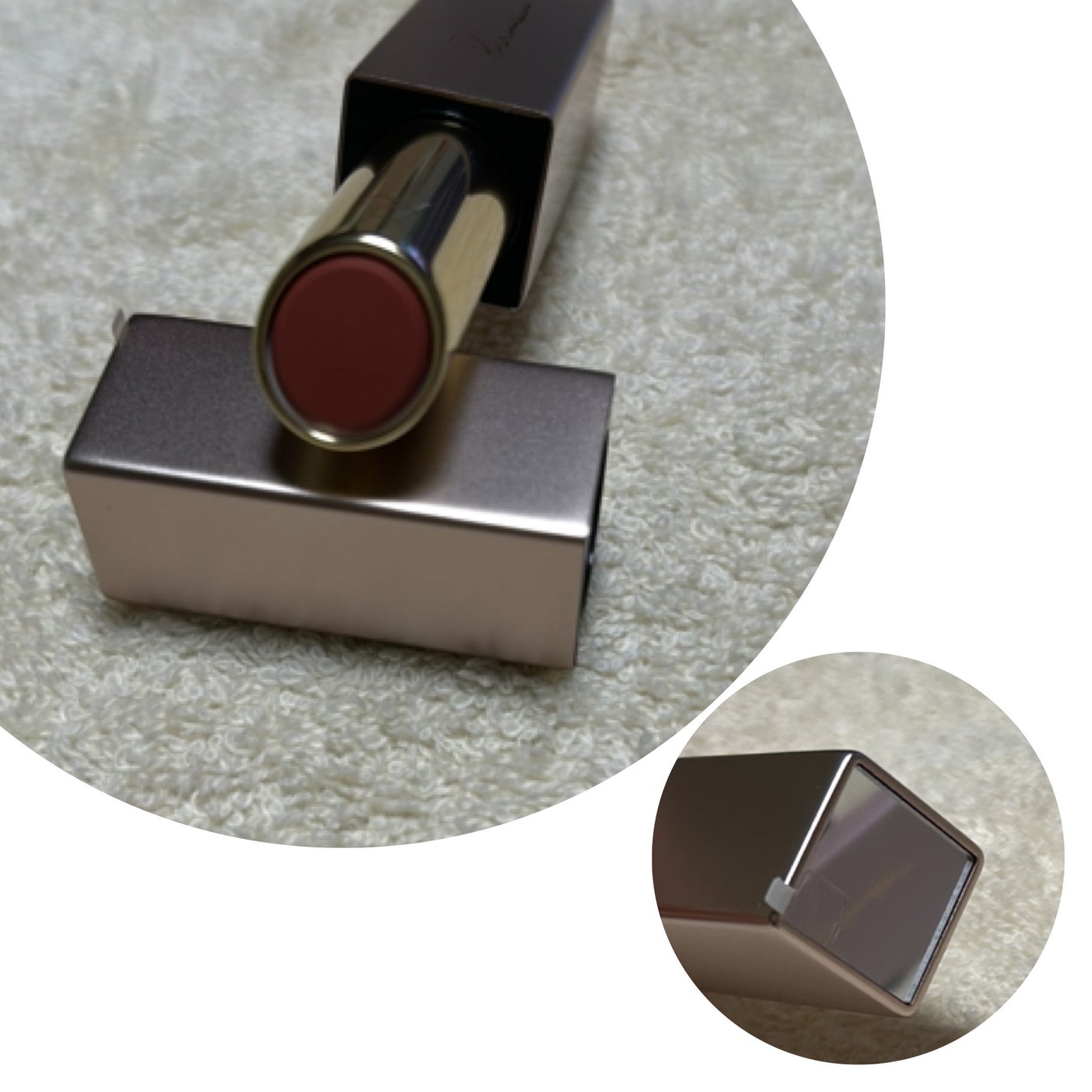 リリミュウ バタールージュ/Ririmew/口紅を使ったクチコミ(2枚目)