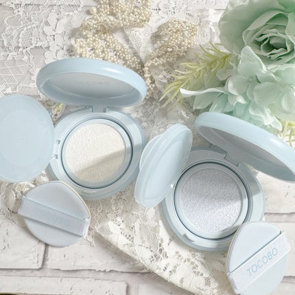 ブラーフィニッシュサンクッション/TOCOBO/日焼け止めパウダーを使ったクチコミ(4枚目)