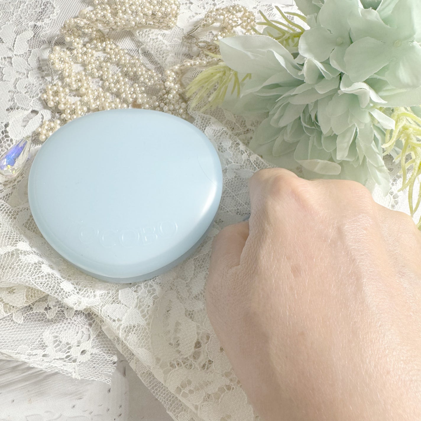 ブラーフィニッシュサンクッション/TOCOBO/日焼け止めパウダーを使ったクチコミ(10枚目)