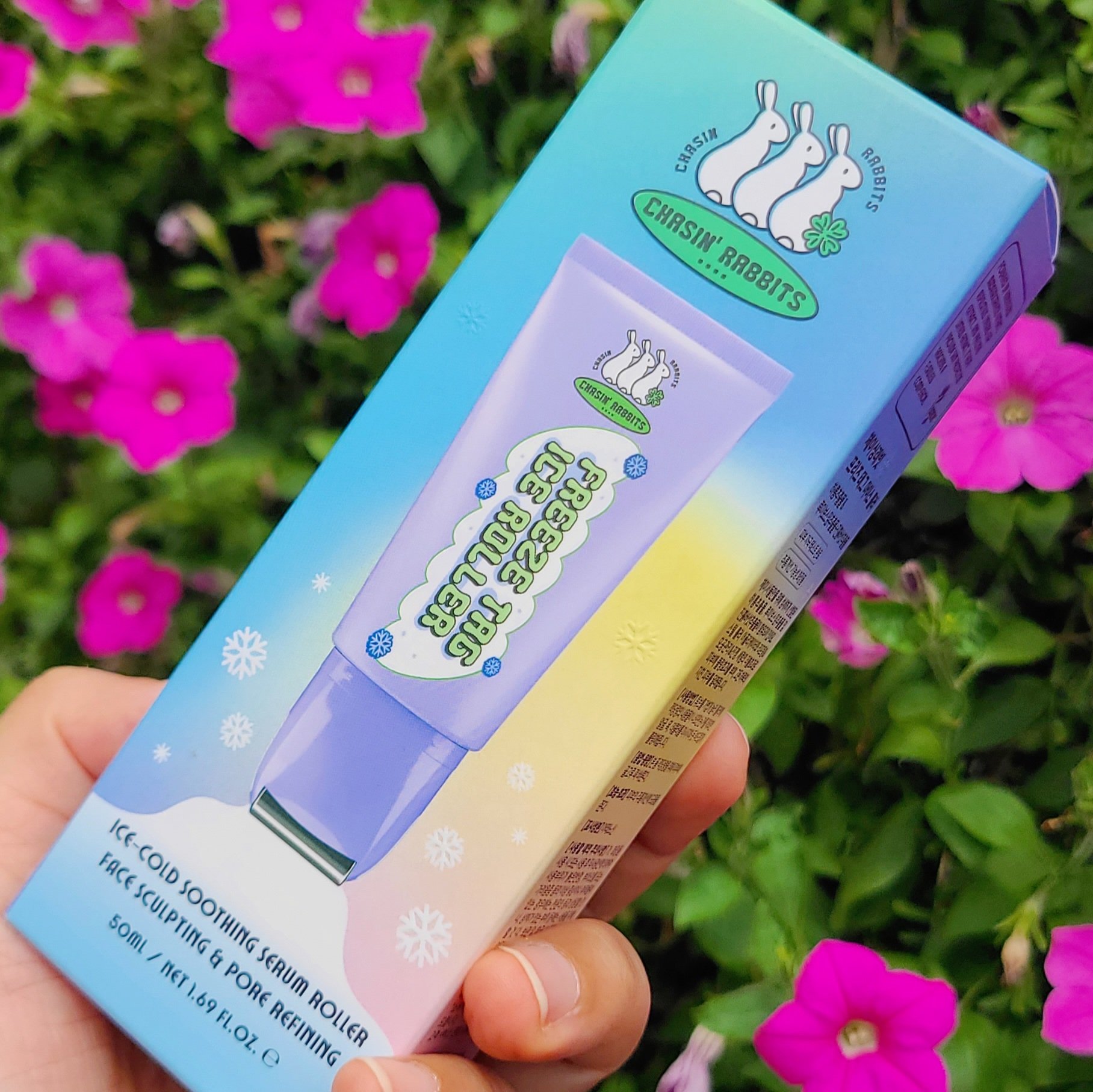フリーズタグアイスローラー/CHASIN'RABBITS/美容液を使ったクチコミ（3枚目）
