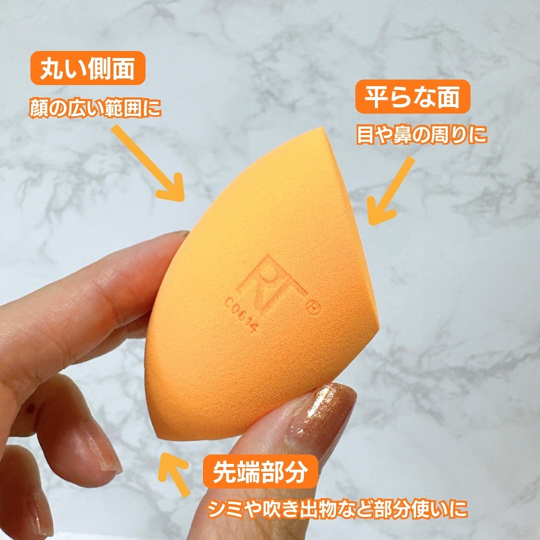 Miracle Complexion Sponge/Real Techniques/パフ・スポンジを使ったクチコミ(2枚目)