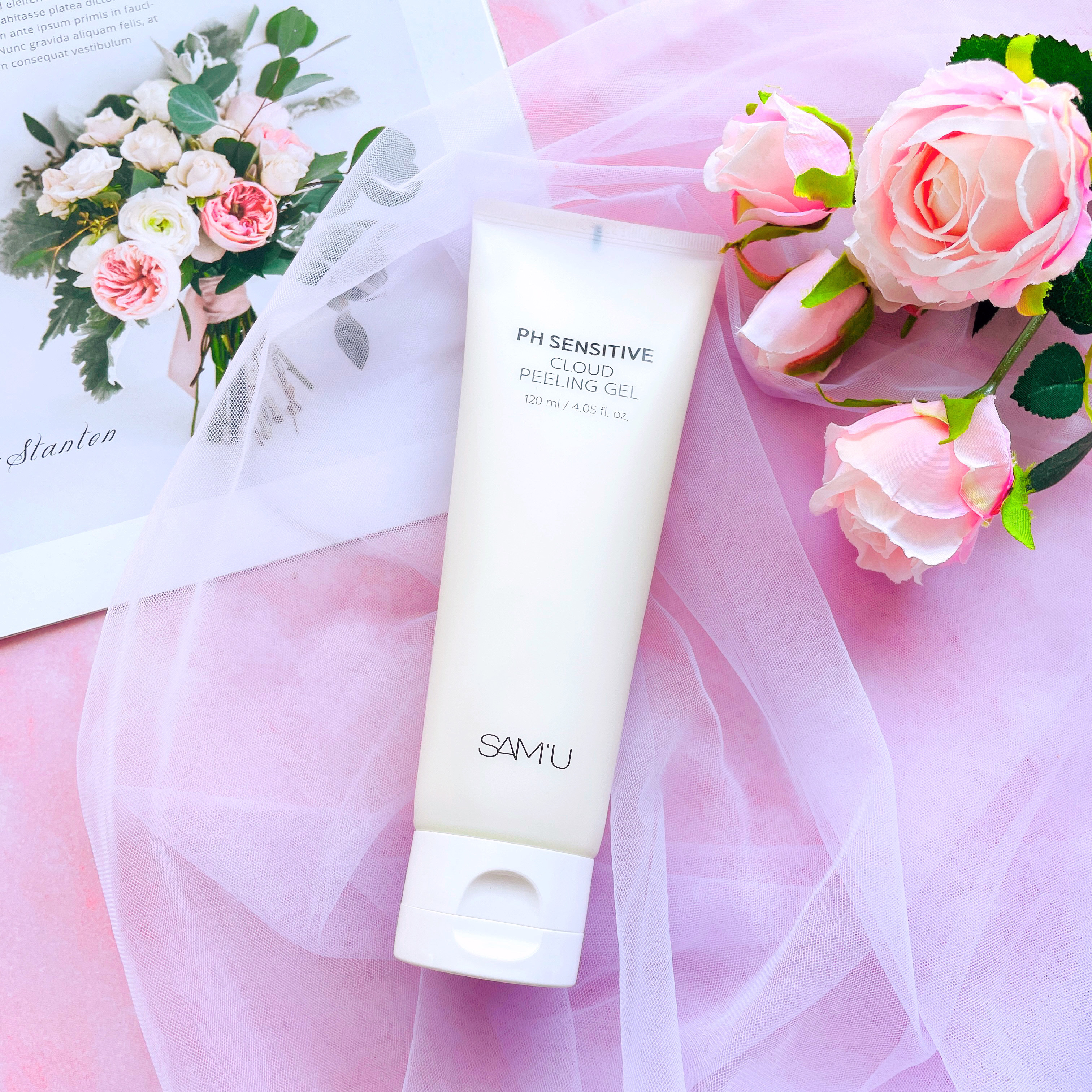 PHセンシティブクラウドピーリングジェル/SAM'U/ピーリングを使ったクチコミ（2枚目）