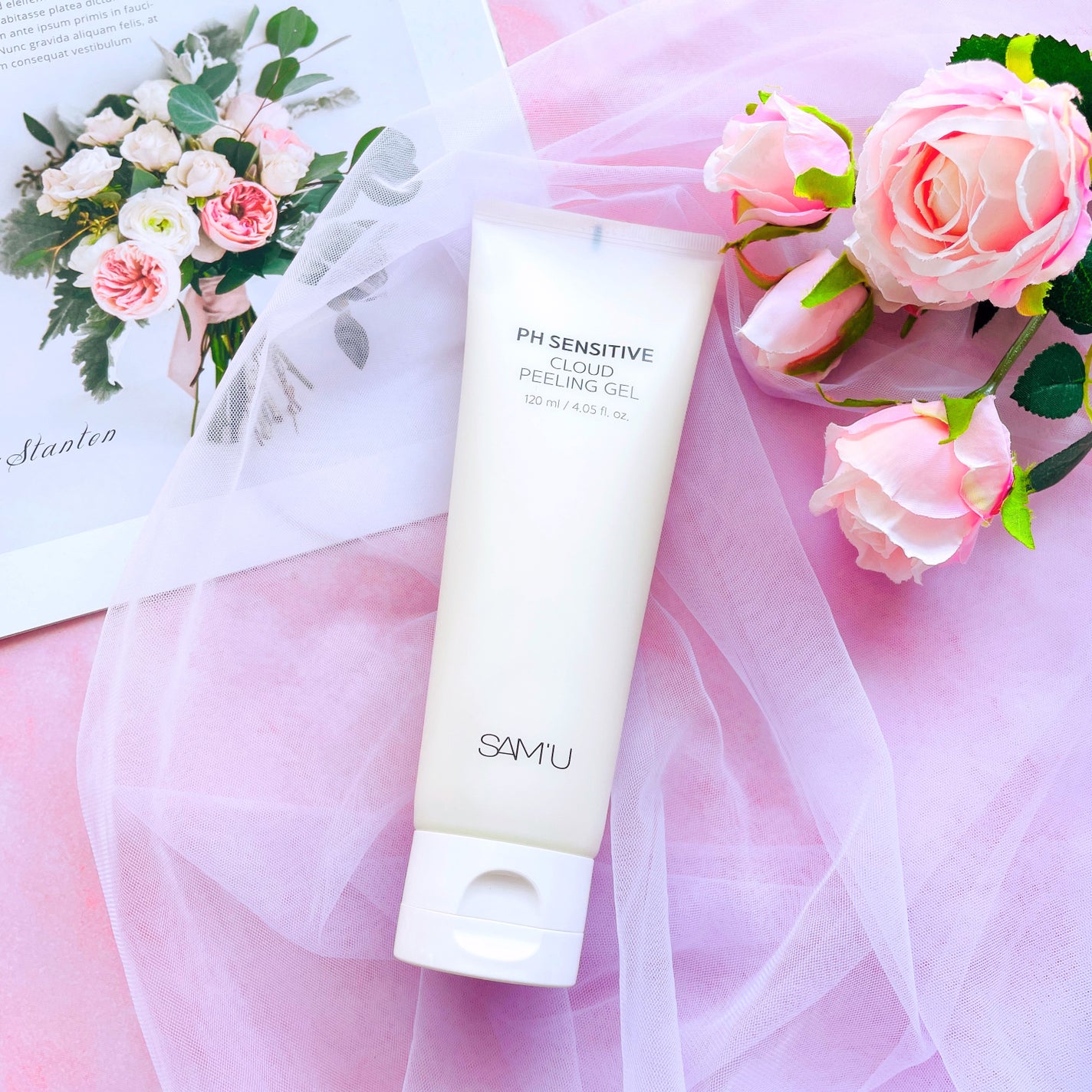PHセンシティブクラウドピーリングジェル/SAM'U/ピーリングを使ったクチコミ(2枚目)