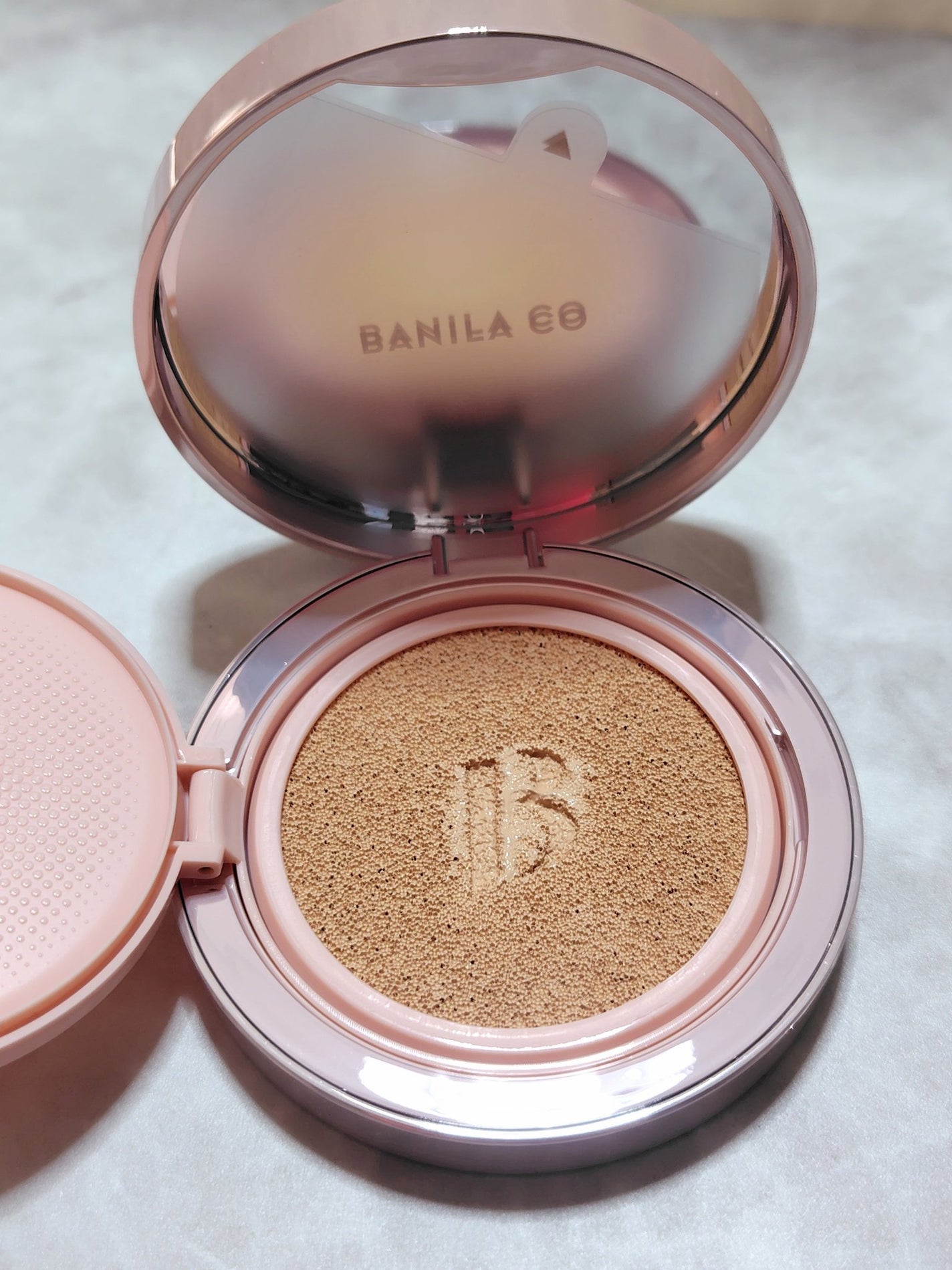 バニラコ エッセンス スキン ピンククッション/BANILA CO/クッションファンデーションを使ったクチコミ(2枚目)