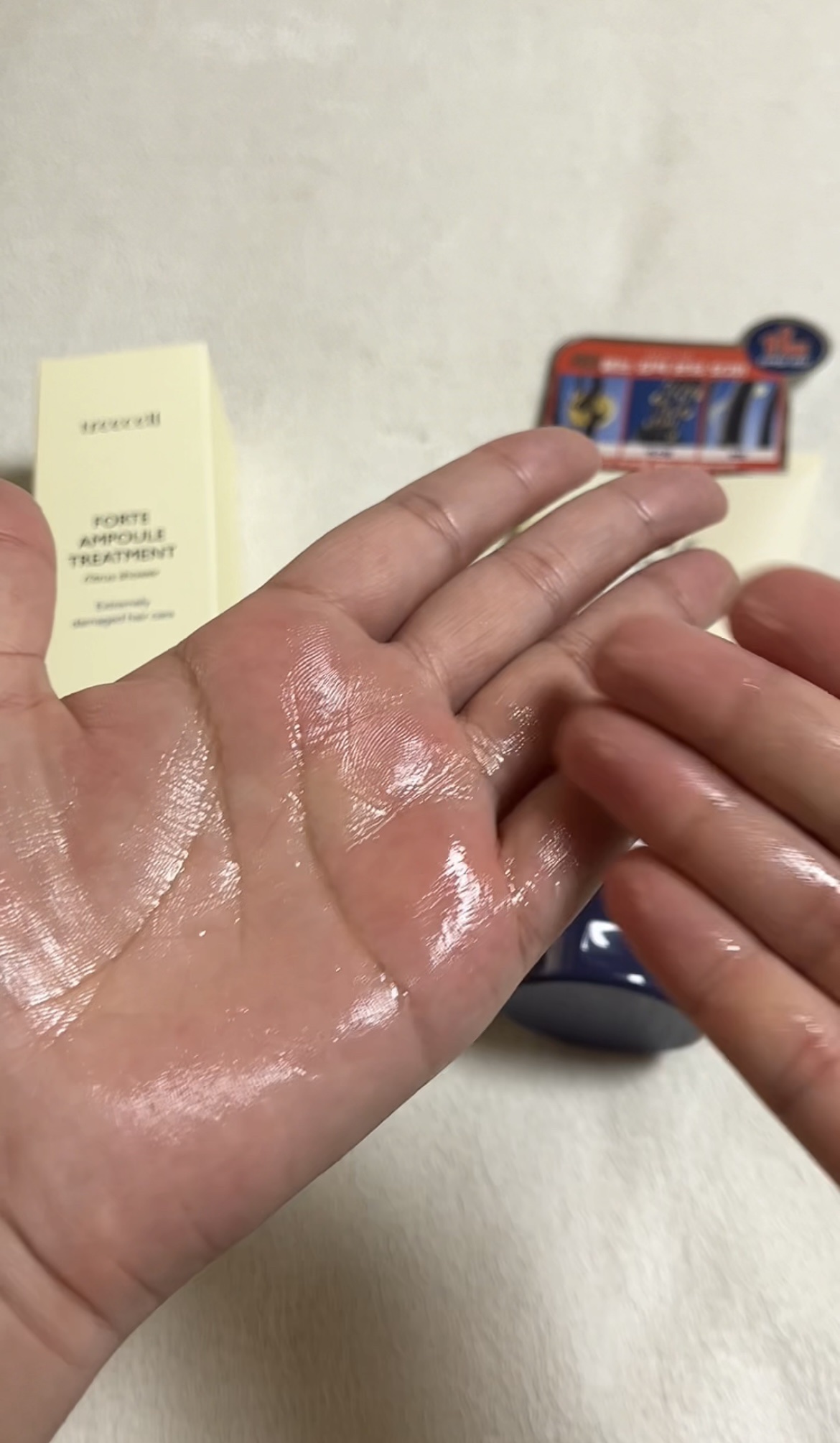 フォルテ アンプル トリートメント/treecell/洗い流すヘアトリートメントを使ったクチコミ（3枚目）