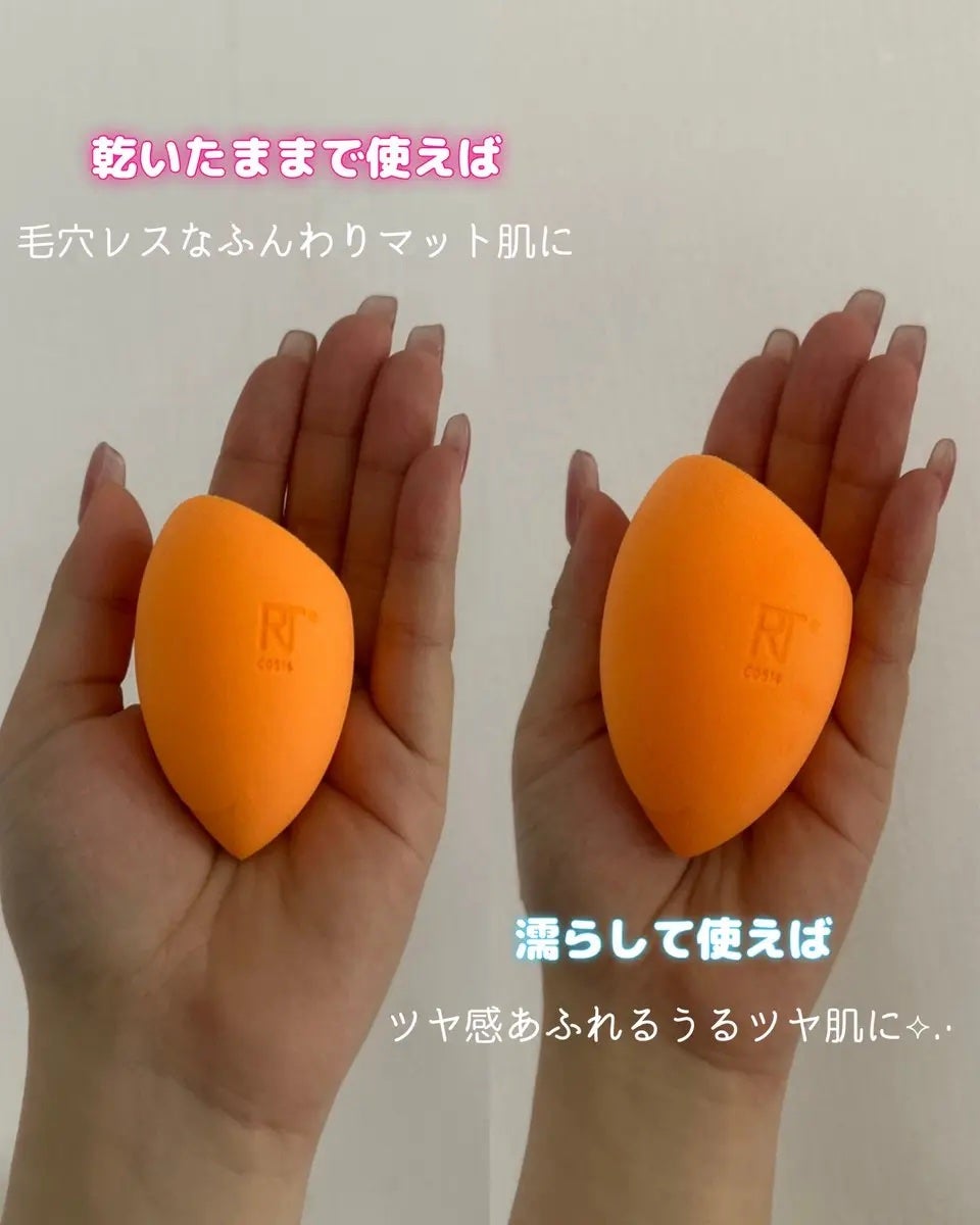 Miracle Complexion Sponge/Real Techniques/パフ・スポンジを使ったクチコミ(2枚目)