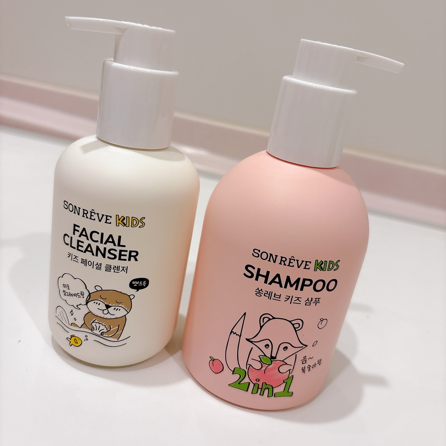 キッズツーインワンシャンプー/SONREVE/シャンプー・コンディショナーを使ったクチコミ（2枚目）