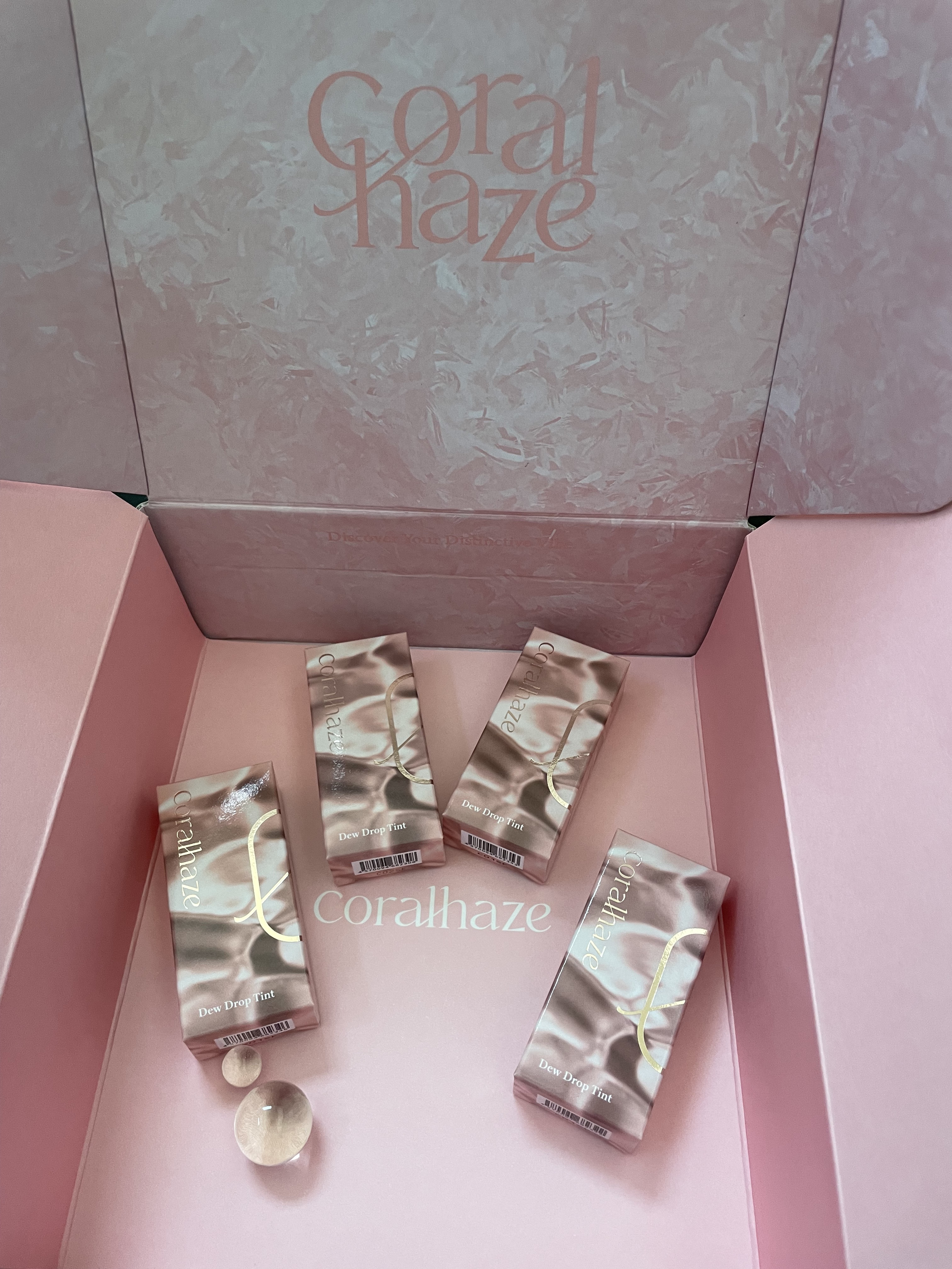 デュー ドロップ ティント/Coralhaze/リップティントを使ったクチコミ（3枚目）