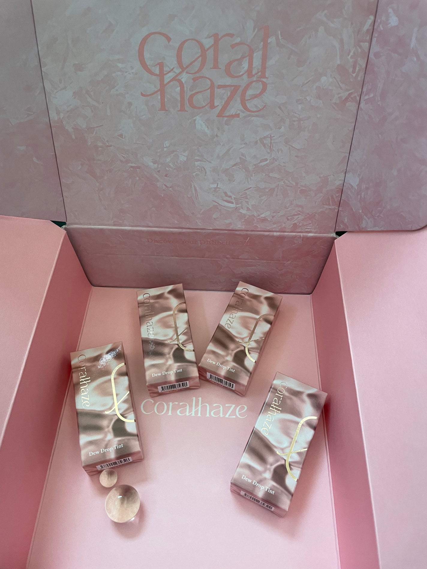 デュー ドロップ ティント/Coralhaze/リップティントを使ったクチコミ(3枚目)