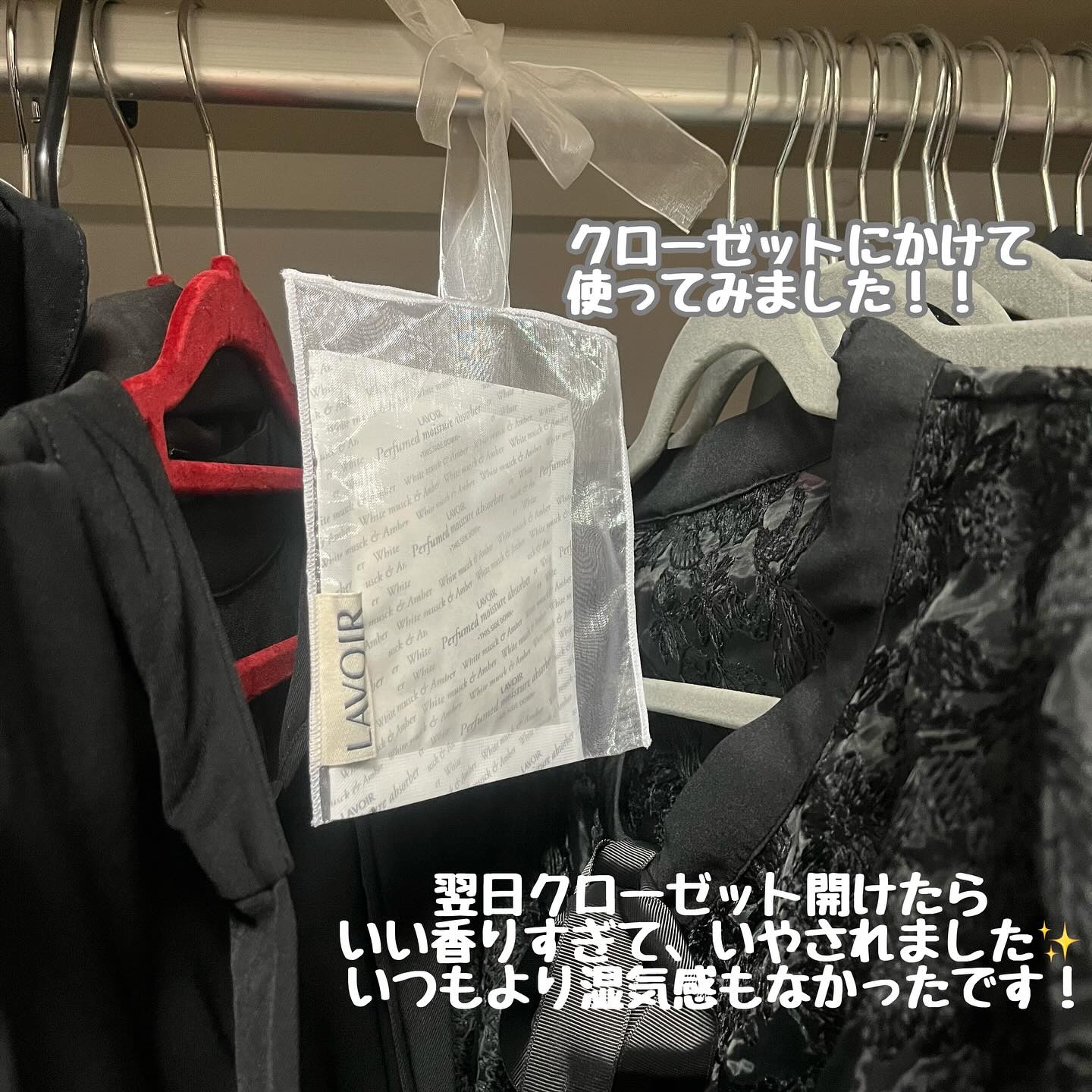 パフューム除湿剤/LAVOIR/その他を使ったクチコミ（3枚目）