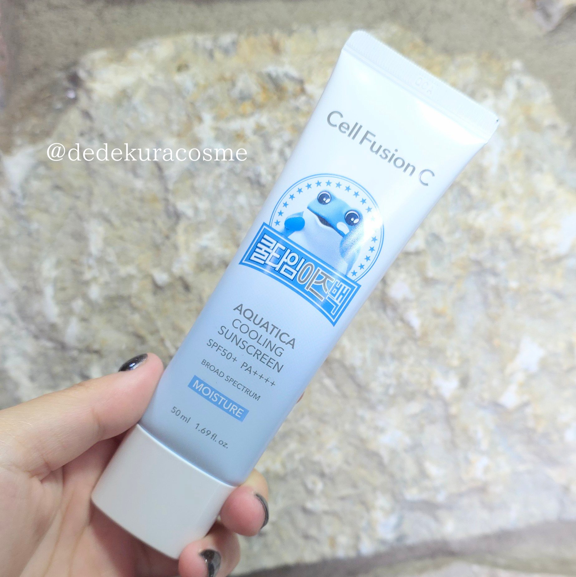 アクアティカクーリングサンスクリーン/Cell Fusion C(セルフュージョンシー)/日焼け止めクリームを使ったクチコミ（1枚目）
