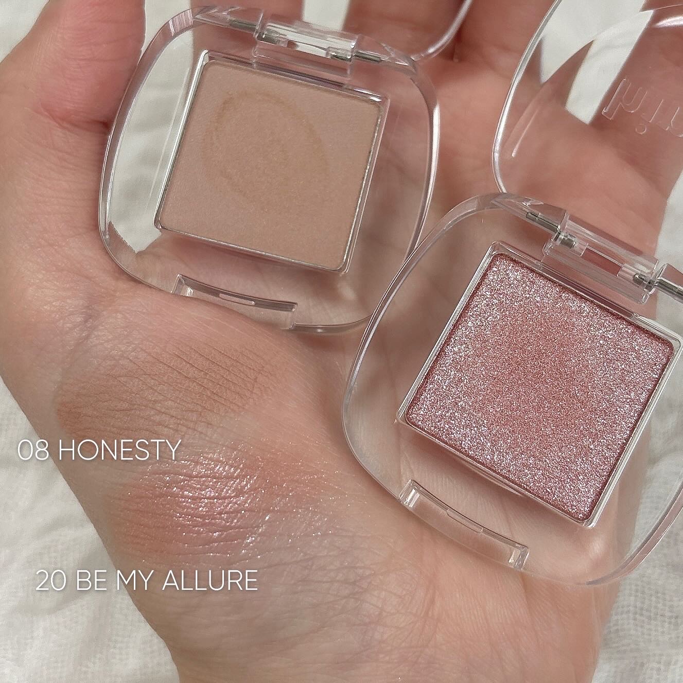 シングルアイシャドウ/hince/単色アイシャドウを使ったクチコミ（3枚目）