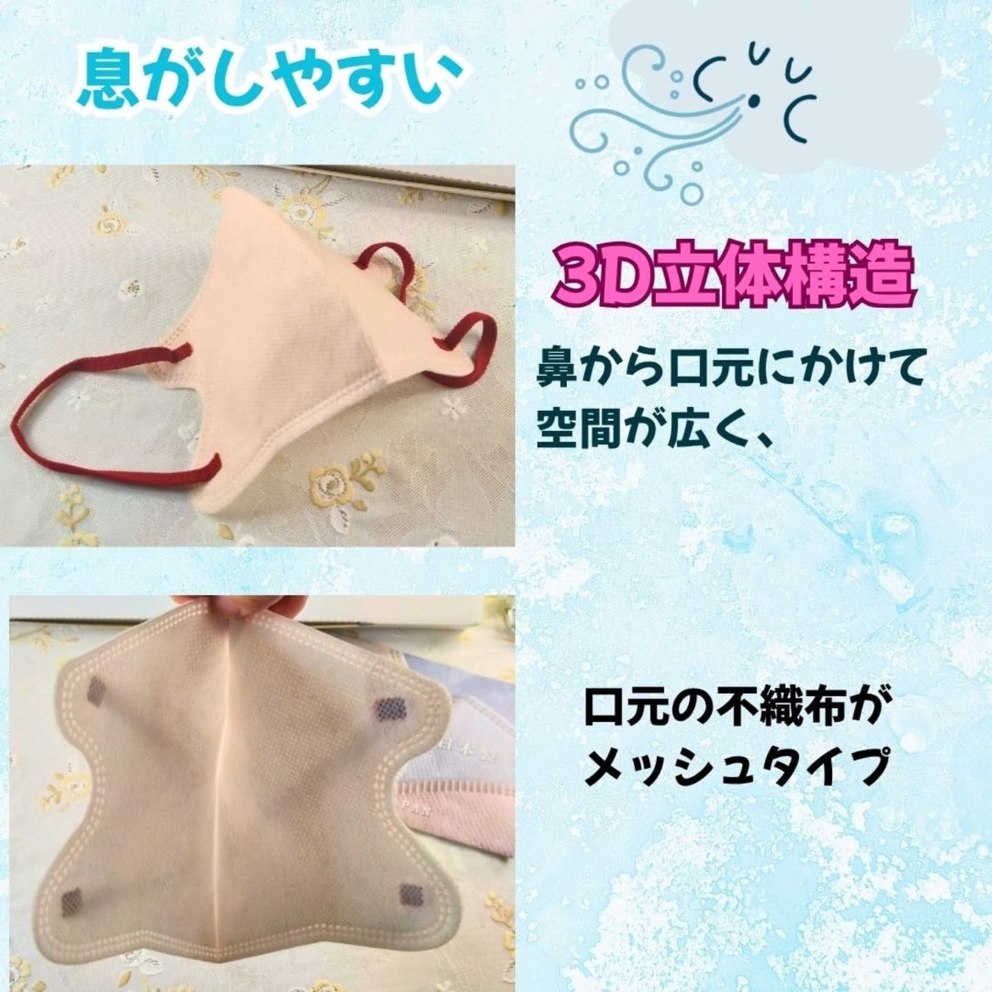 3Dマスク/TRAD JAPAN /マスクを使ったクチコミ(3枚目)