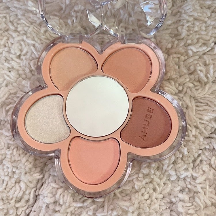 フローラアイパレット/AMUSE/アイシャドウを使ったクチコミ(2枚目)