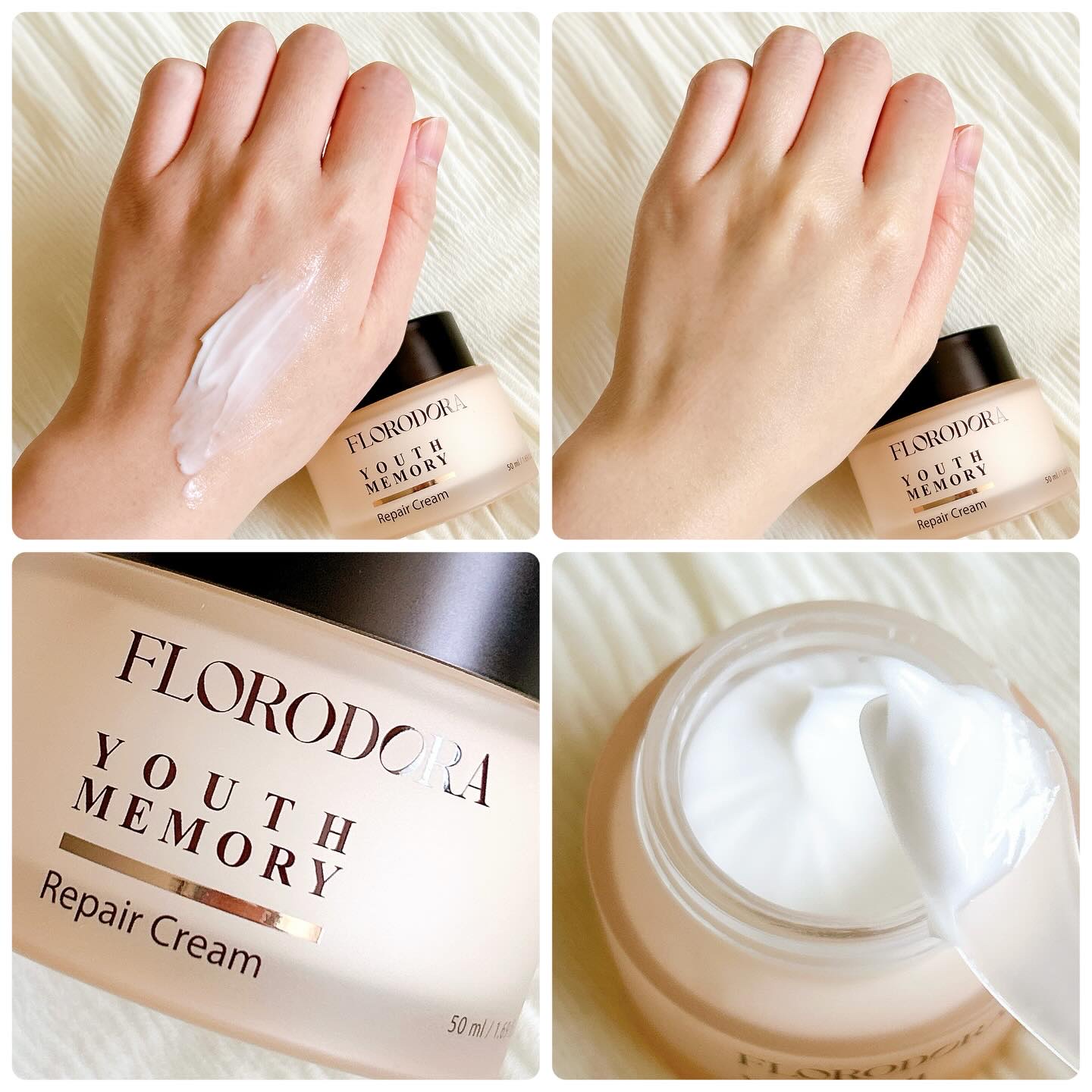 ユースメモリー リペアクリーム/Florodora/フェイスクリームを使ったクチコミ（3枚目）