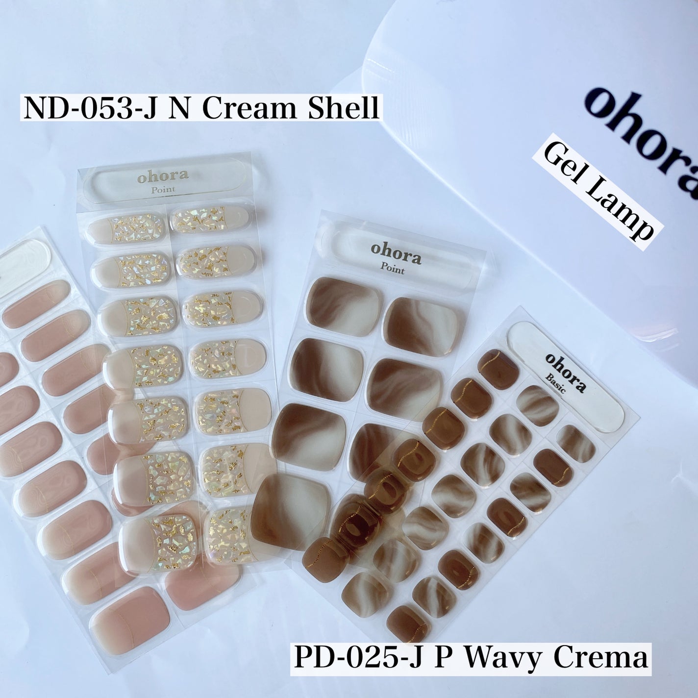 セミキュアジェルネイル(ハンド)/ohora/ネイルシールを使ったクチコミ(2枚目)