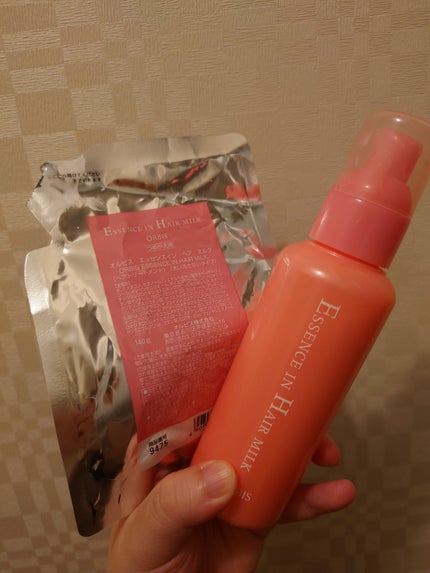 エッセンスインヘアミルク/オルビス/ヘアミルクを使ったクチコミ(1枚目)