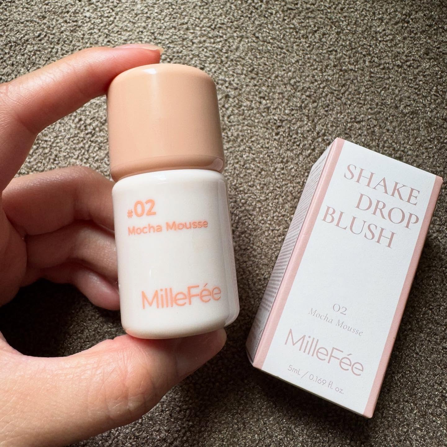 シェイクドロップチーク/MilleFée/リキッドチークを使ったクチコミ（2枚目）