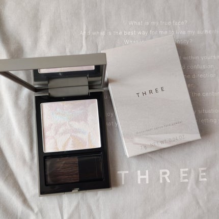 THREE シマリング グロー デュオ/THREE/クリームハイライトを使ったクチコミ(10枚目)