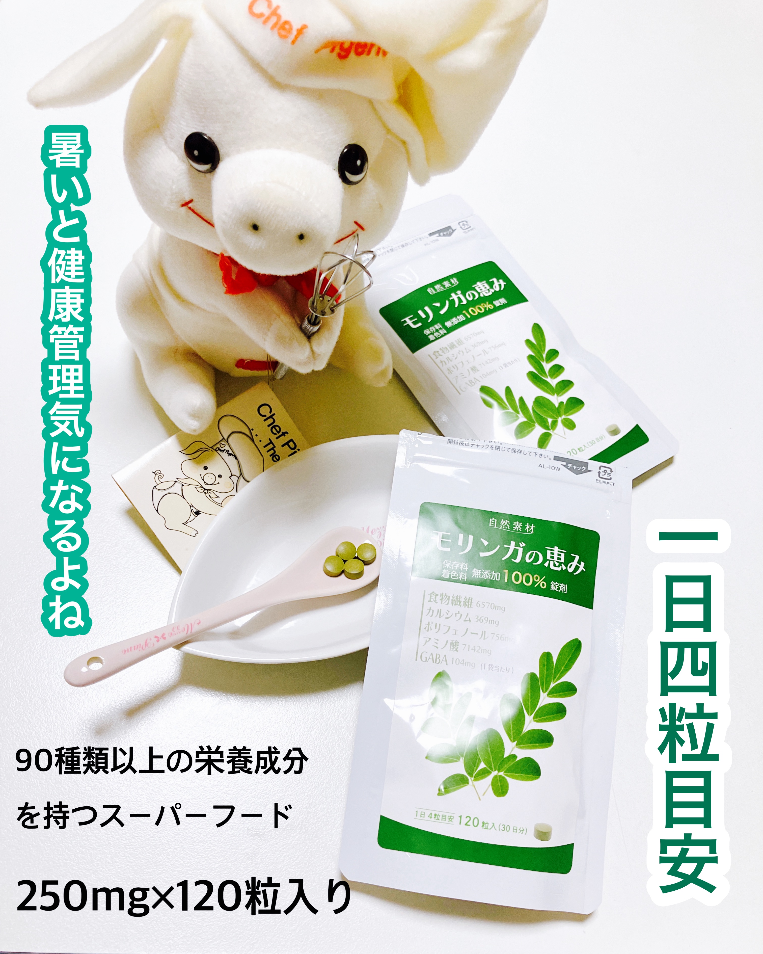 モリンガの恵み/大日ヘルシーフーズ/健康サプリメントを使ったクチコミ（1枚目）